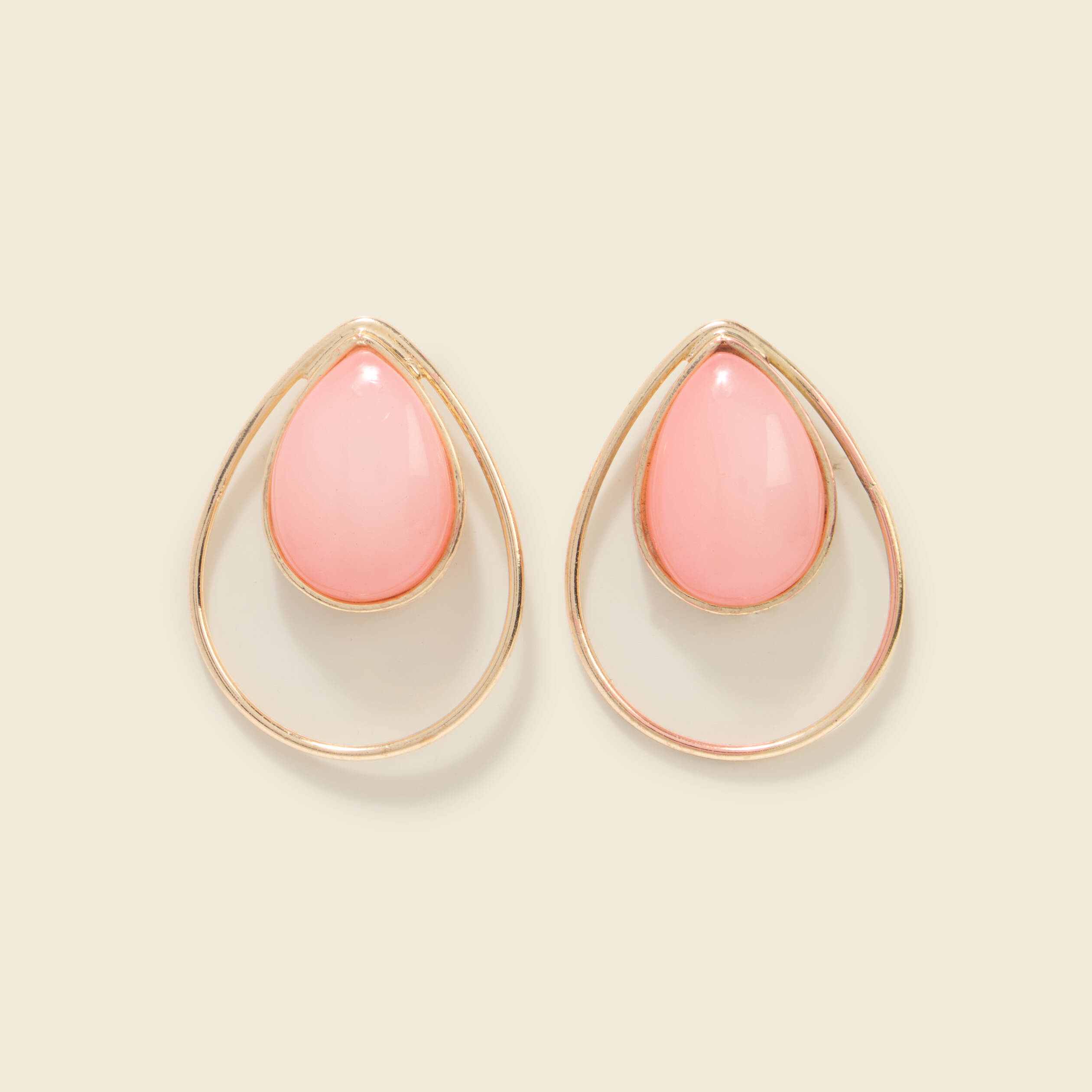 Boucles d'oreilles rose femme