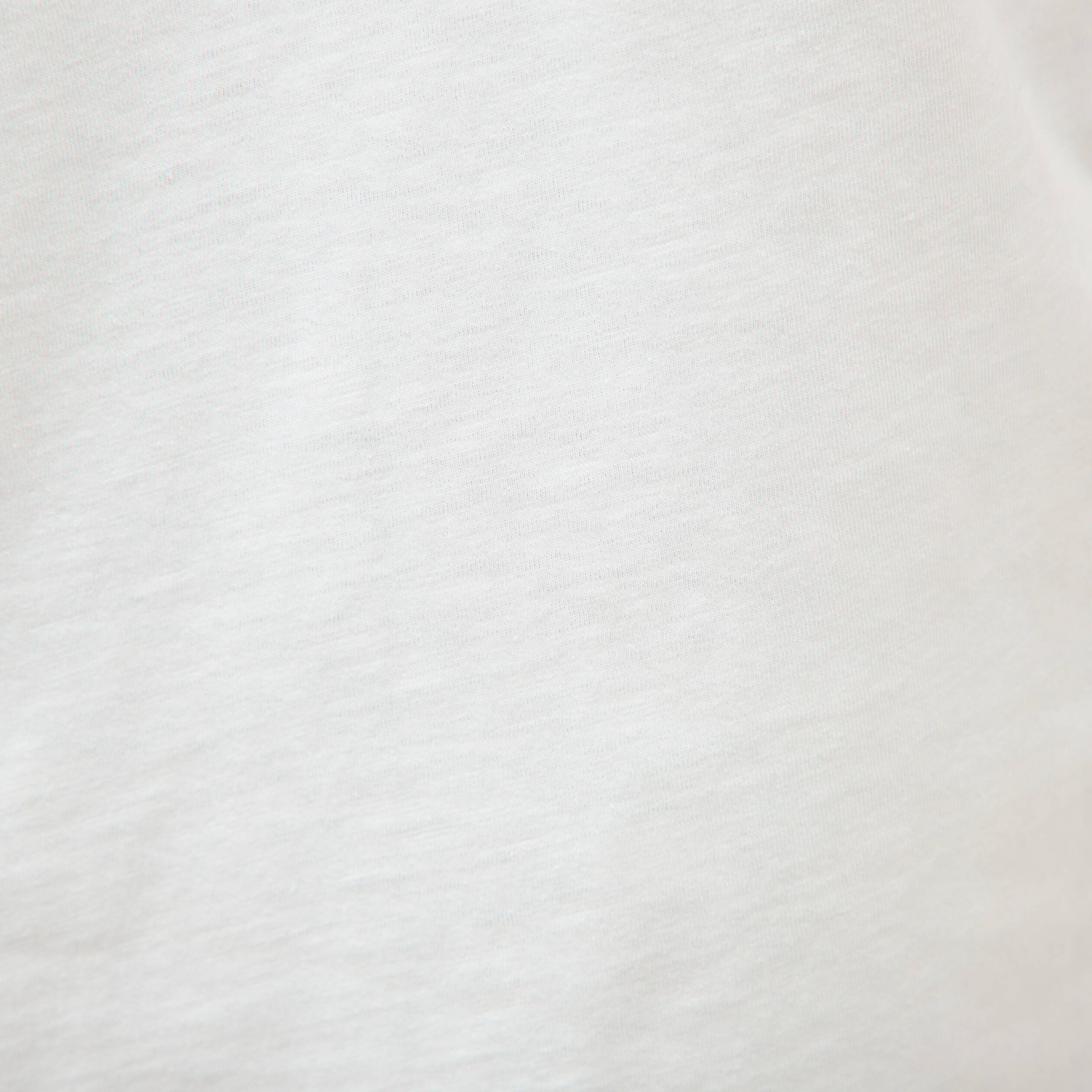 T-shirt ample en coton manches courtes ecru homme