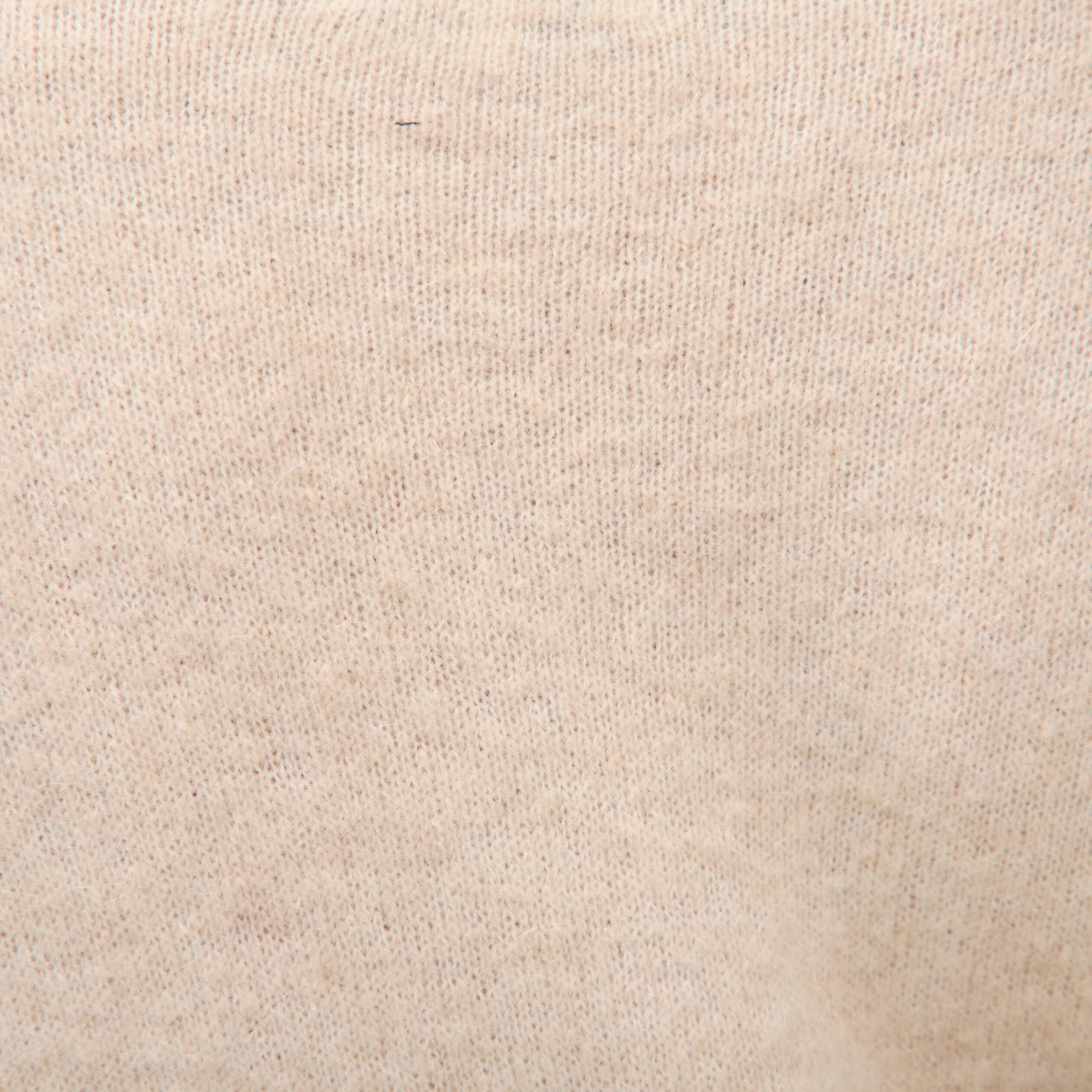 Robe droite courte manches longues creme femme