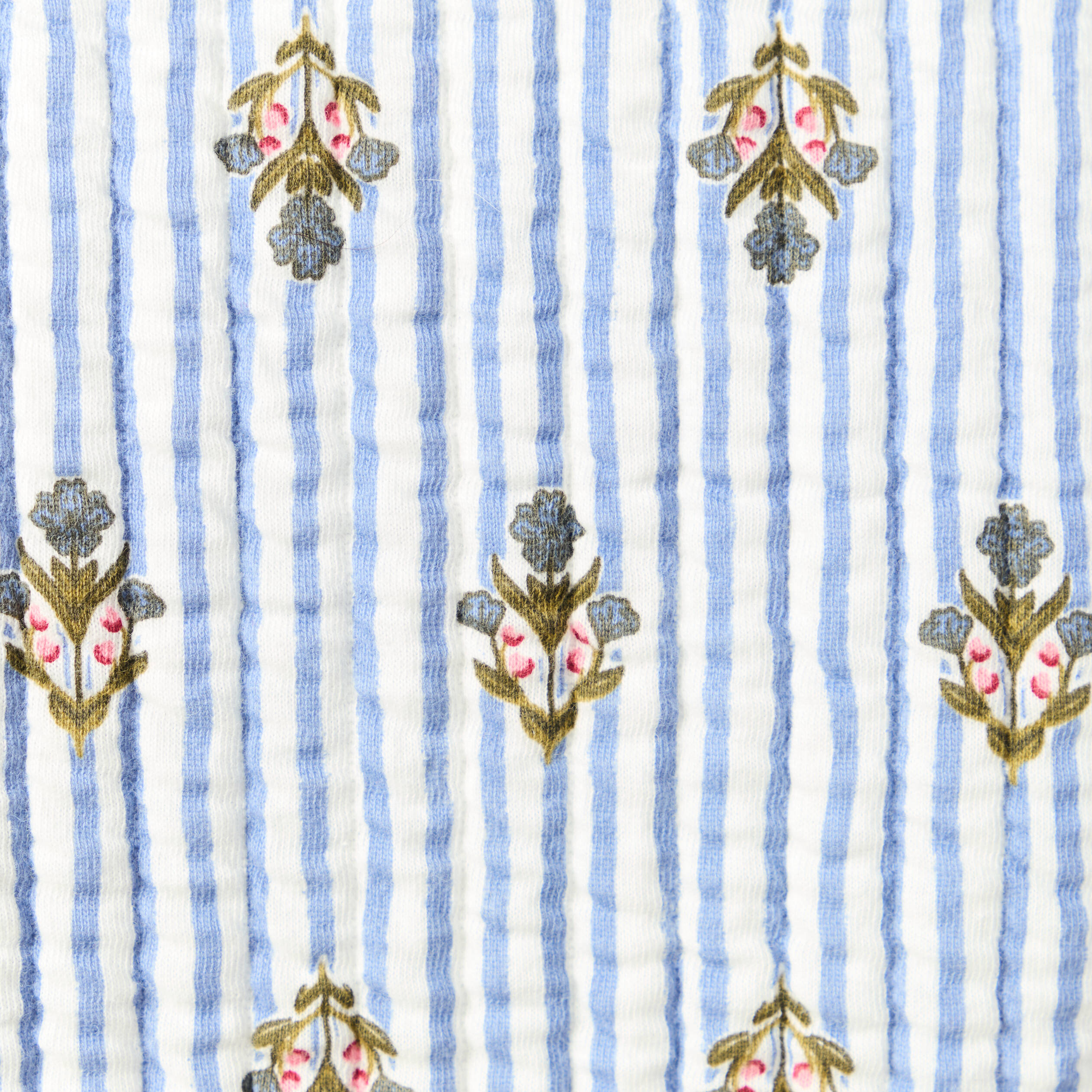 Gilet r&eacute;versible droit sans manches bleu ciel femme