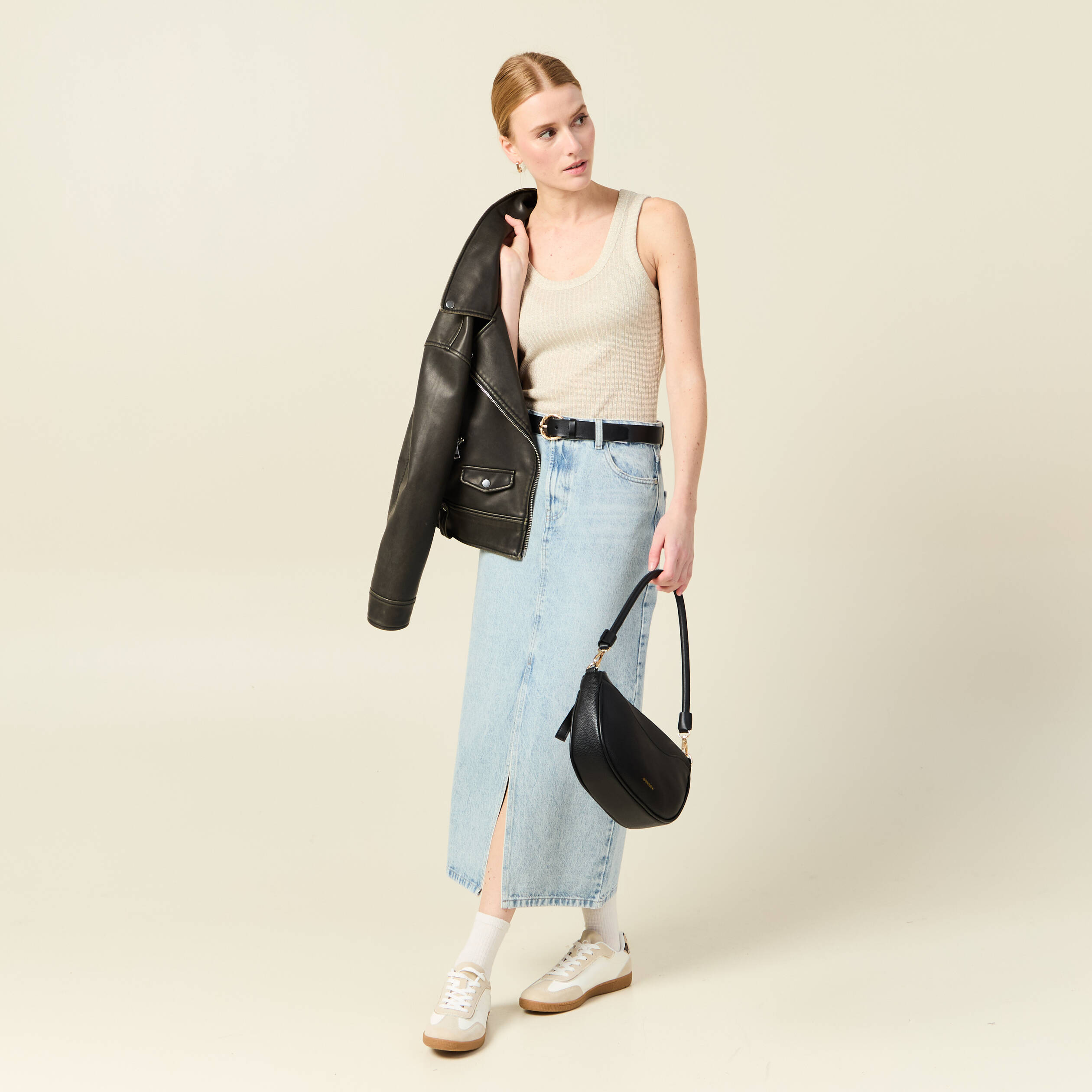 debardeur sans manches beige femme Débardeur sans manches beige femme