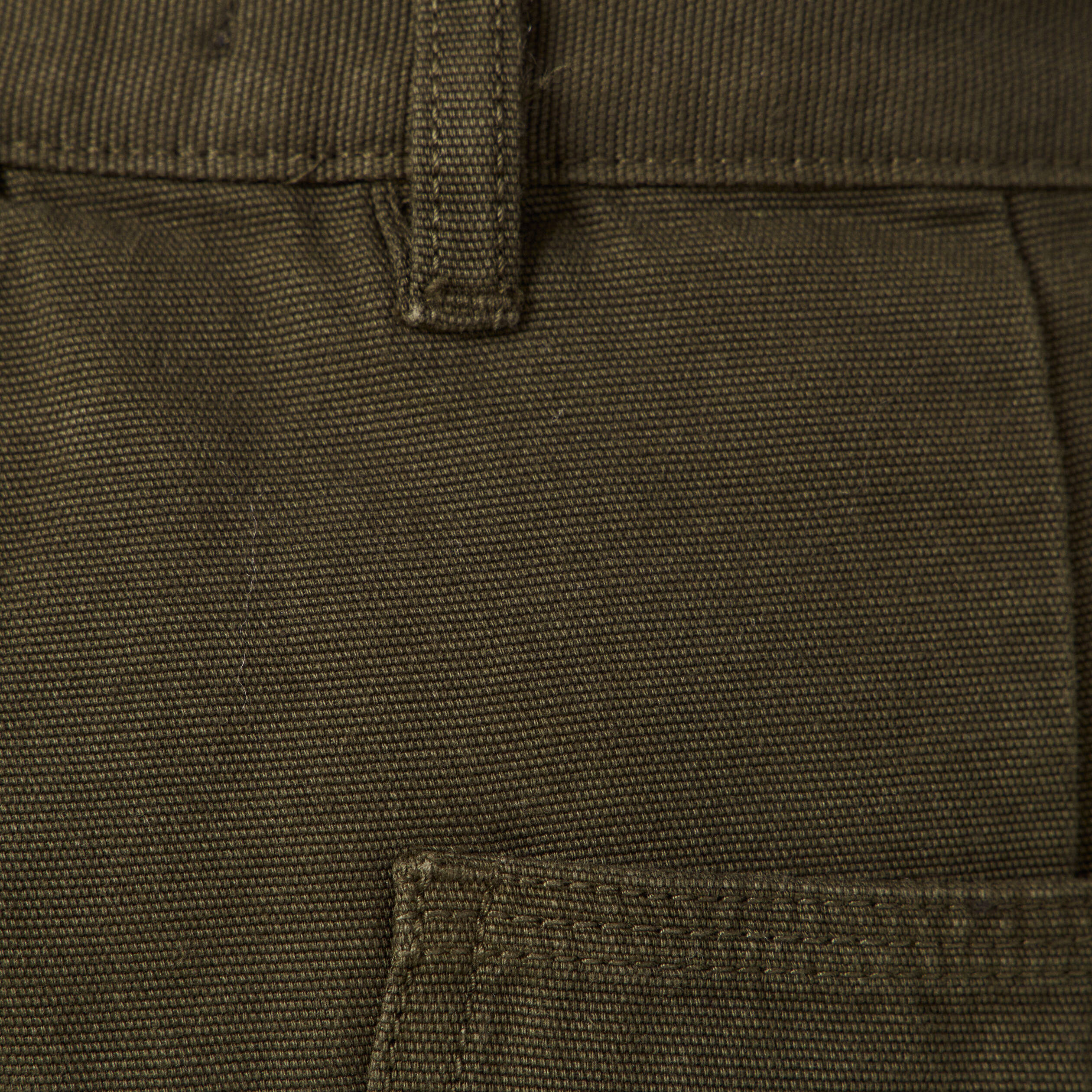 Pantalon large vert kaki homme