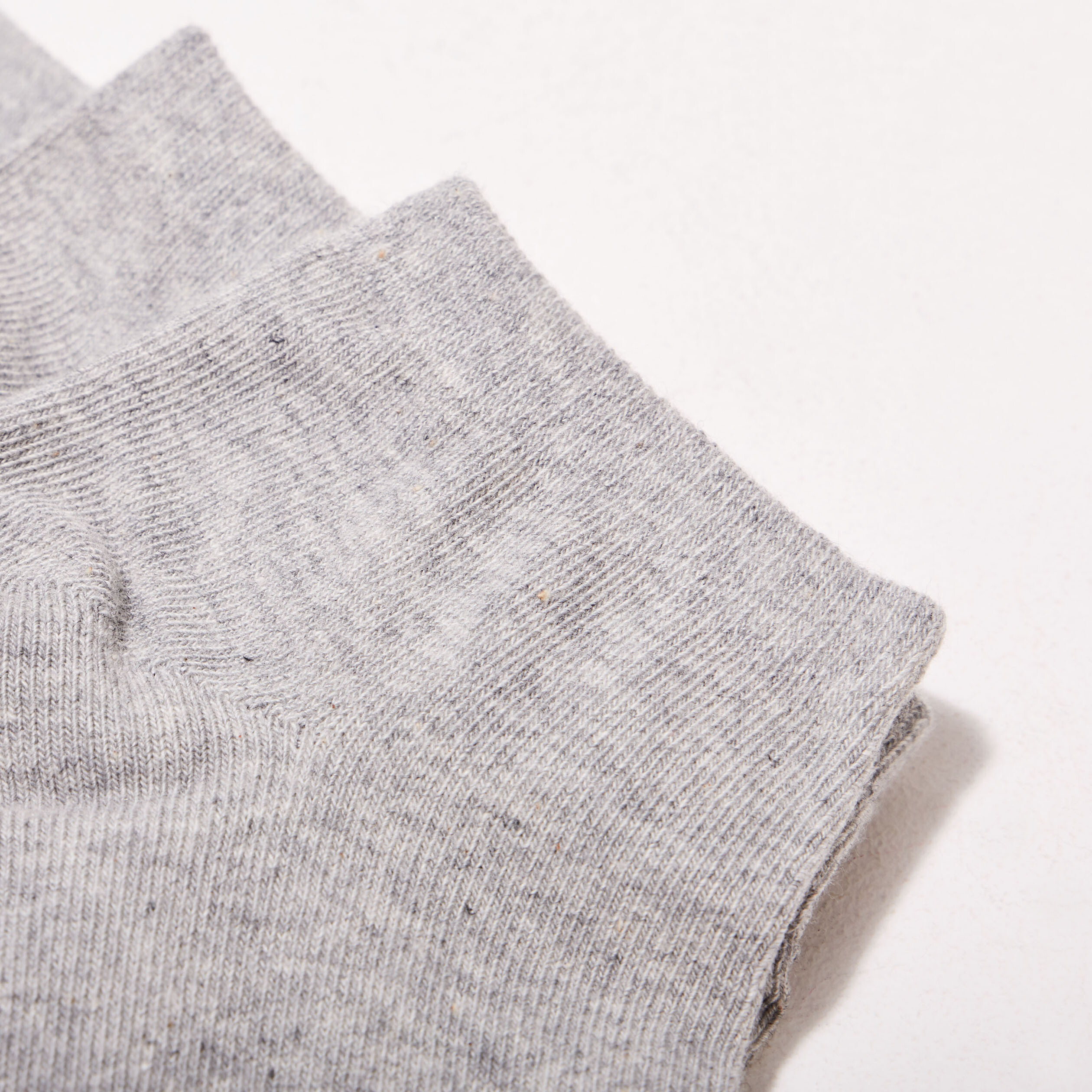 Lot 3 paires chaussettes gris clair homme