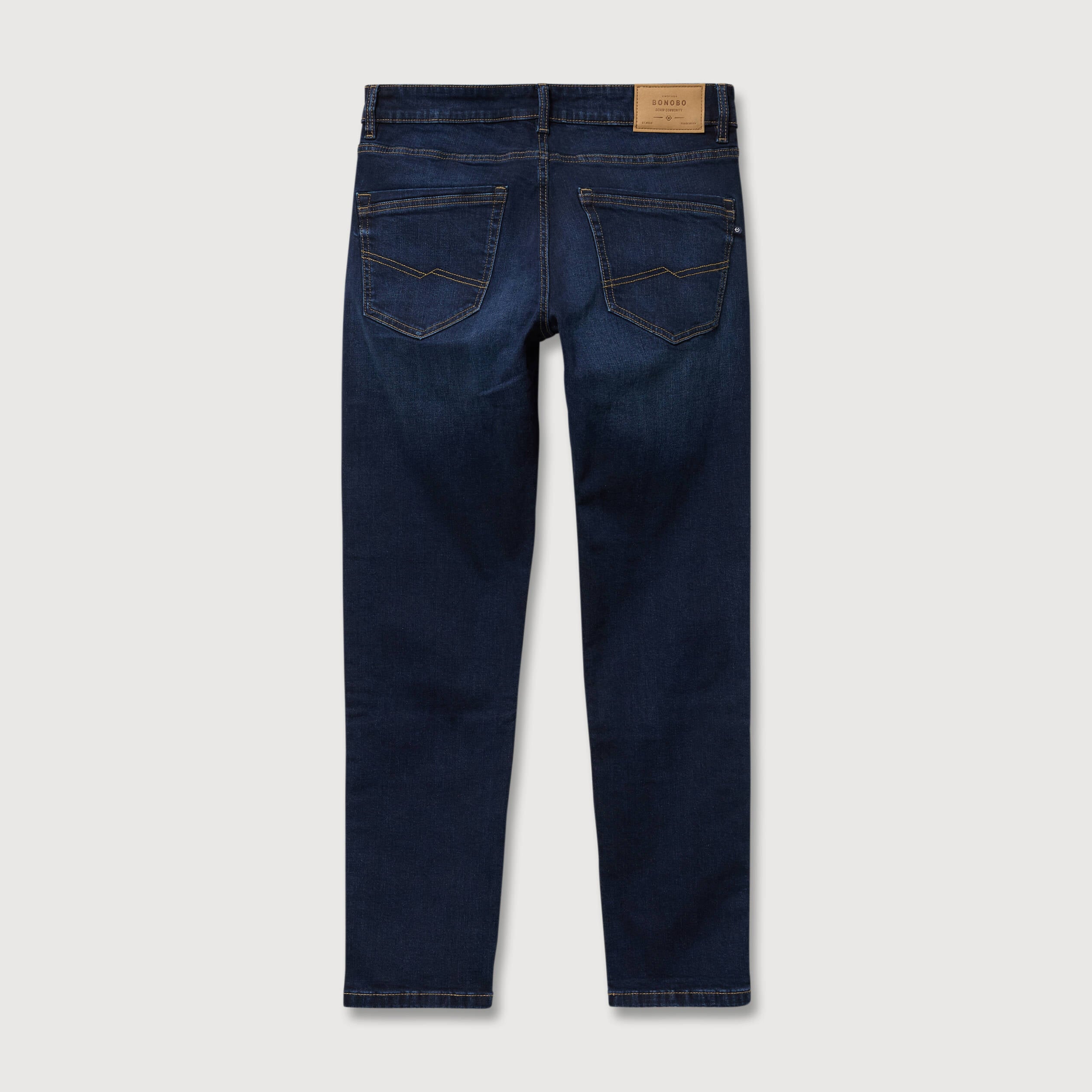 Jeans slim longueur 30 denim brut homme