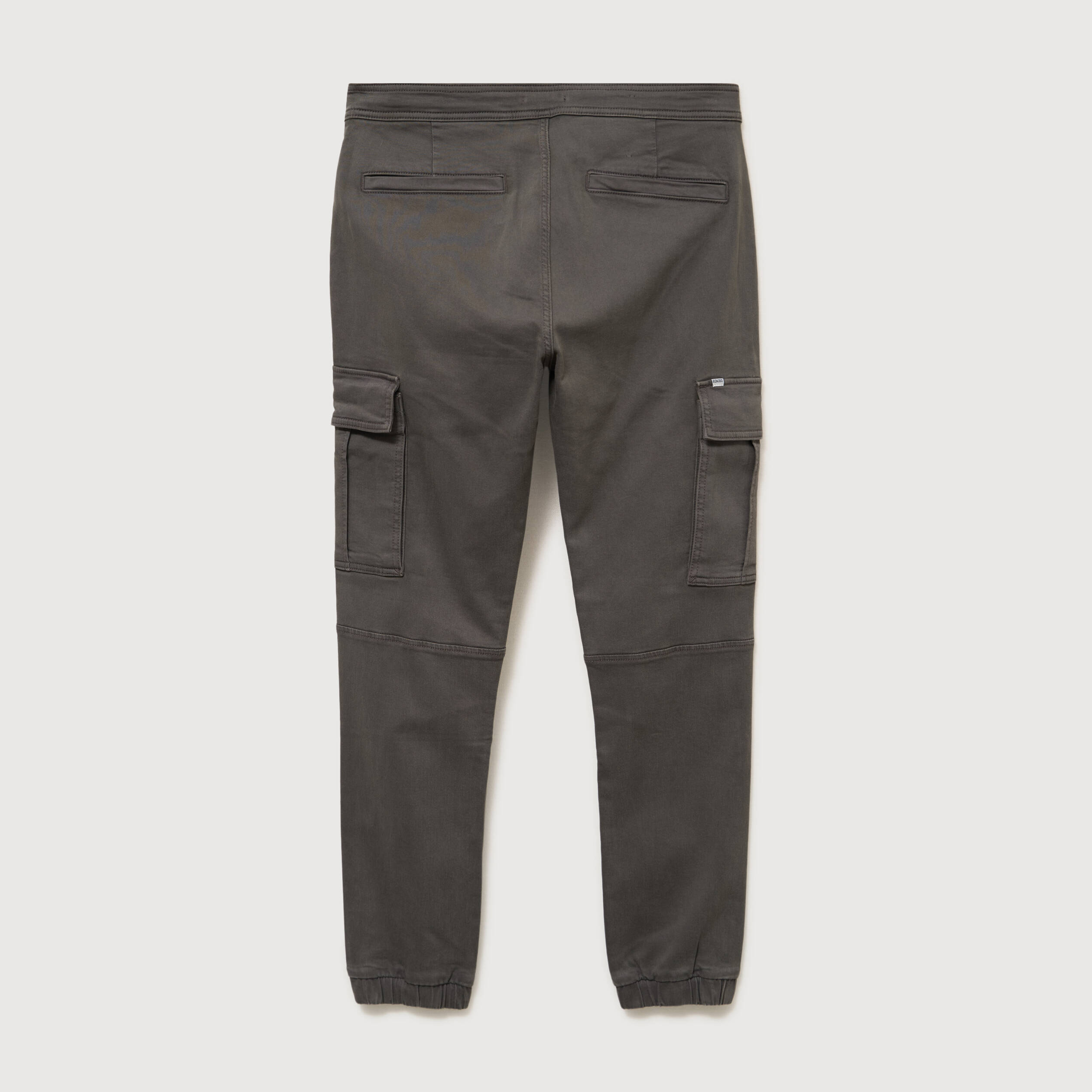 Pantalon battle bas resserr&eacute; vert fonc&eacute; homme