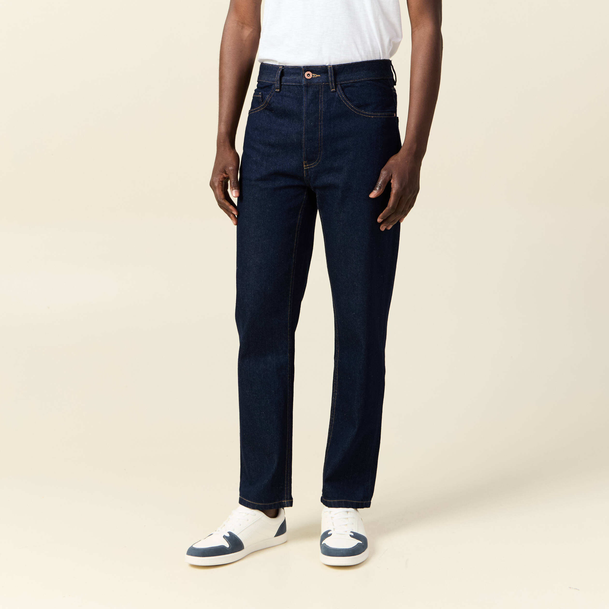 Jeans regular homme best sale