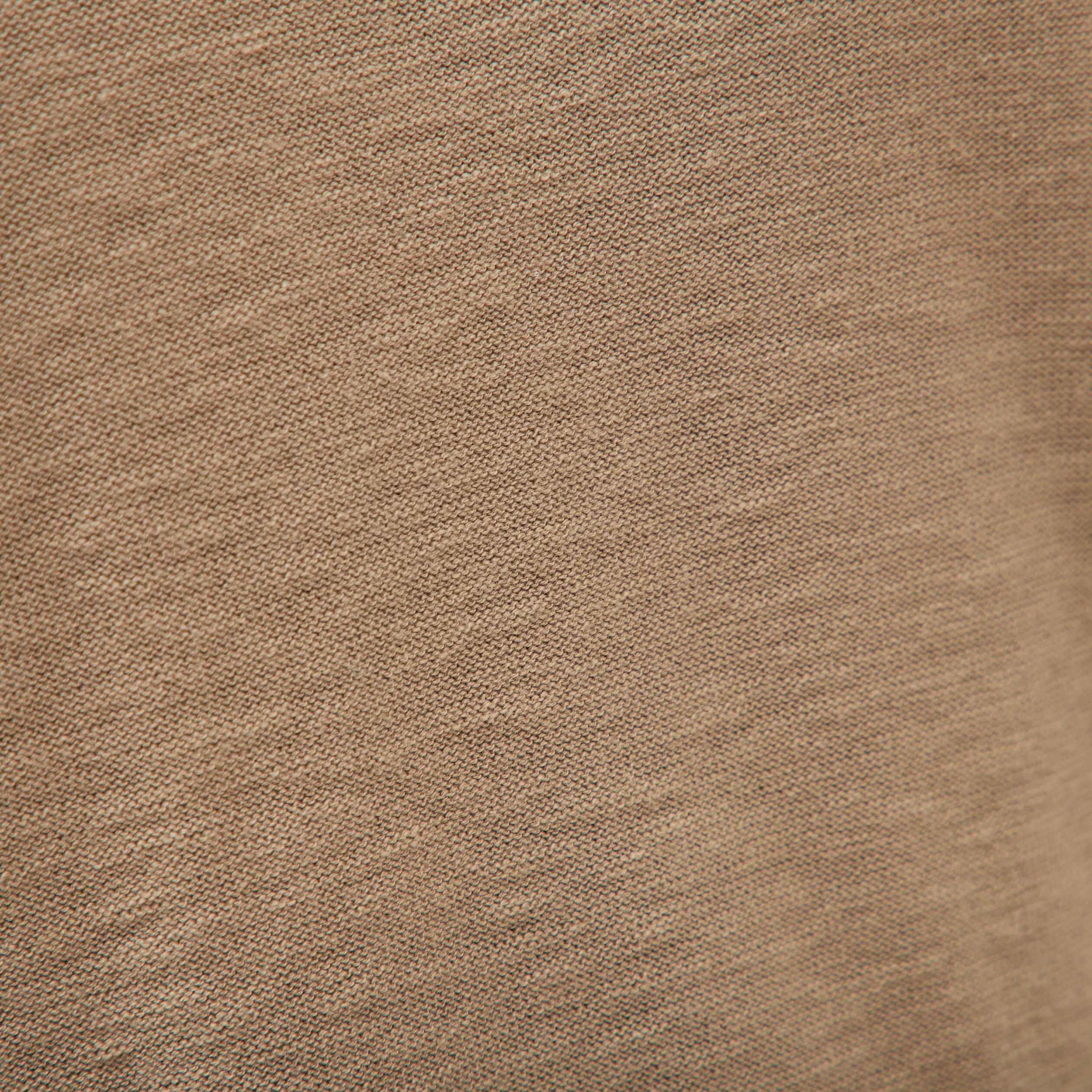 Pull fin en coton manches longues vert olive homme