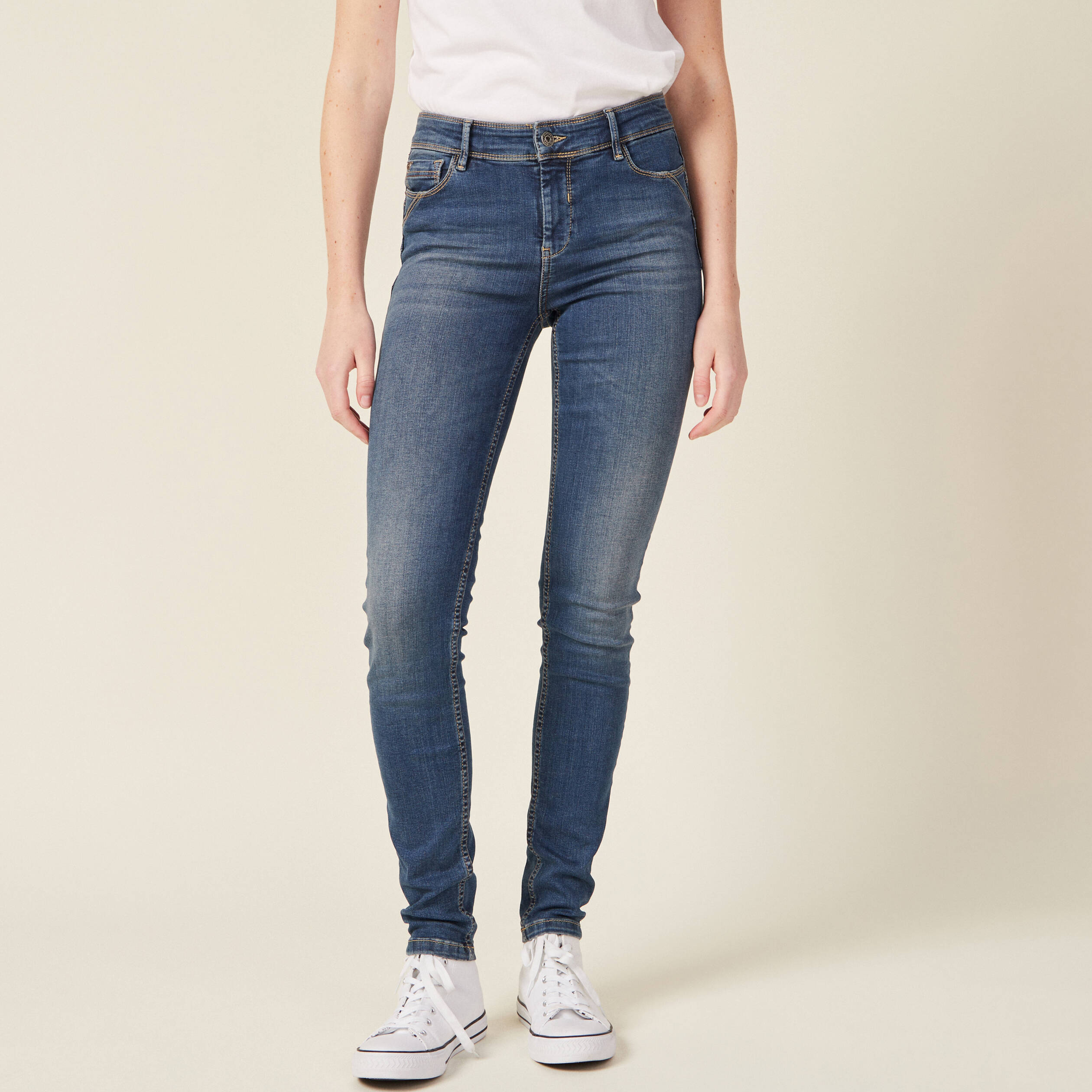 jeans skinny push up denim stone femme Jeans skinny push up denim stone femme