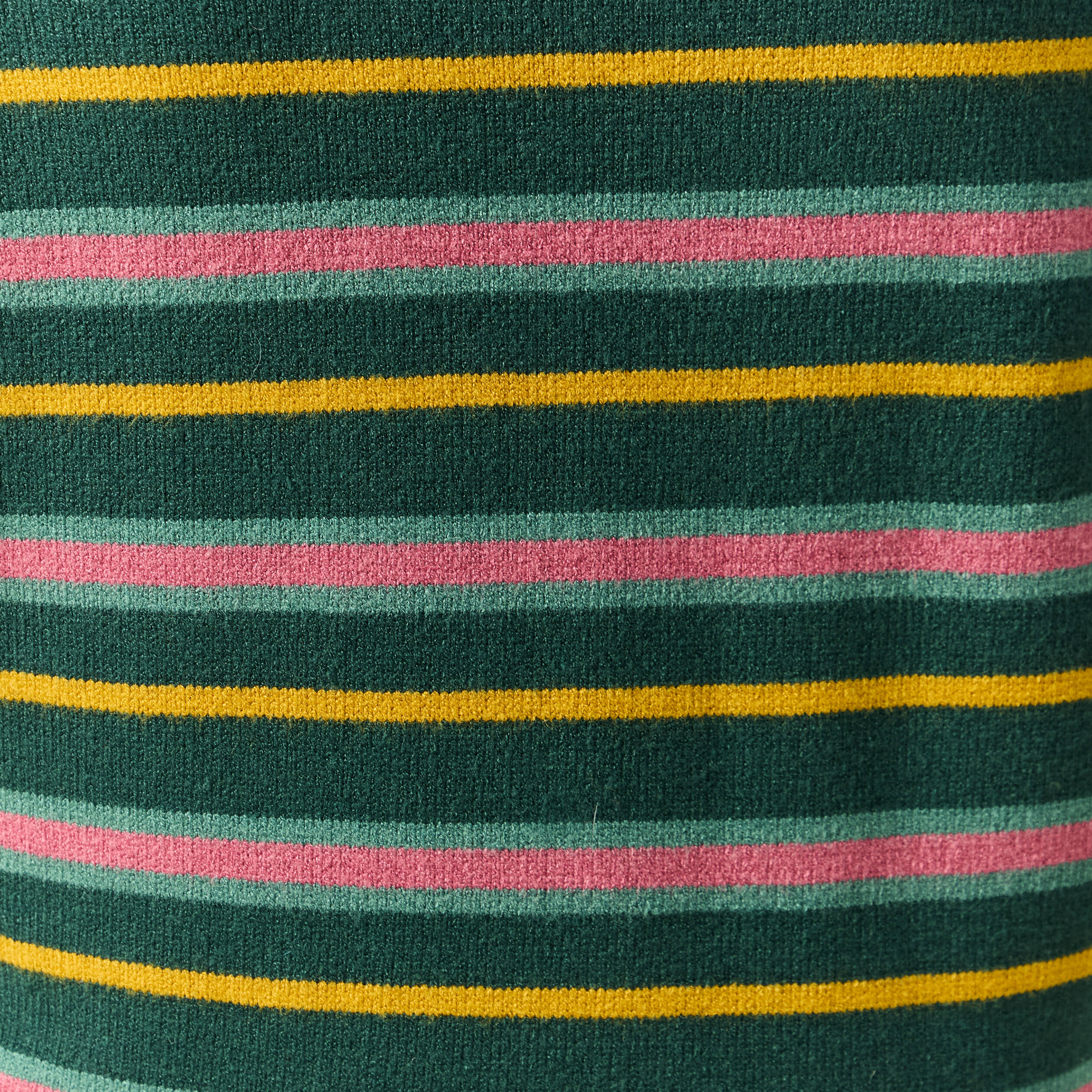 Pull col polo manches longues vert fonc&eacute; femme