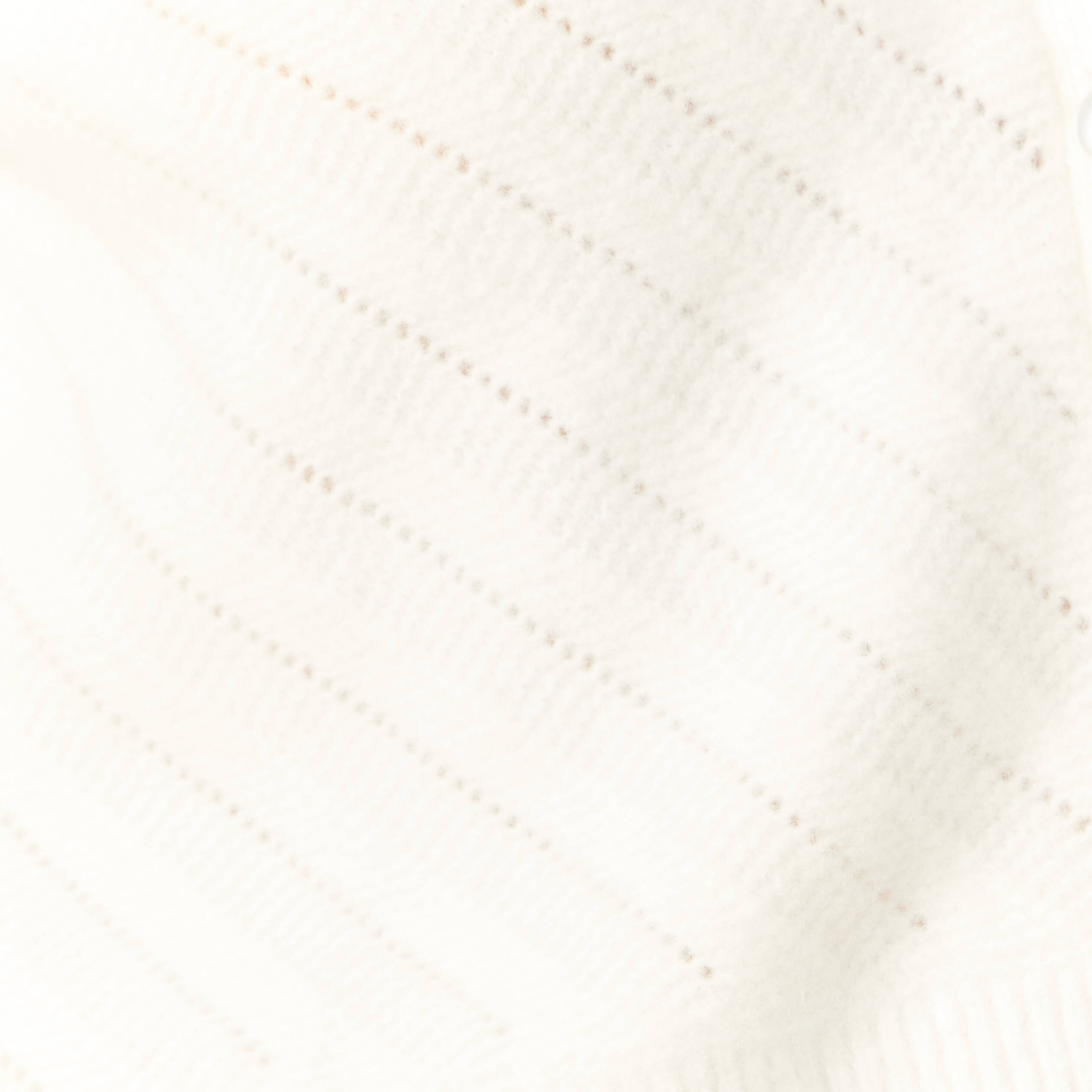Gilet manches 3/4 blanc femme