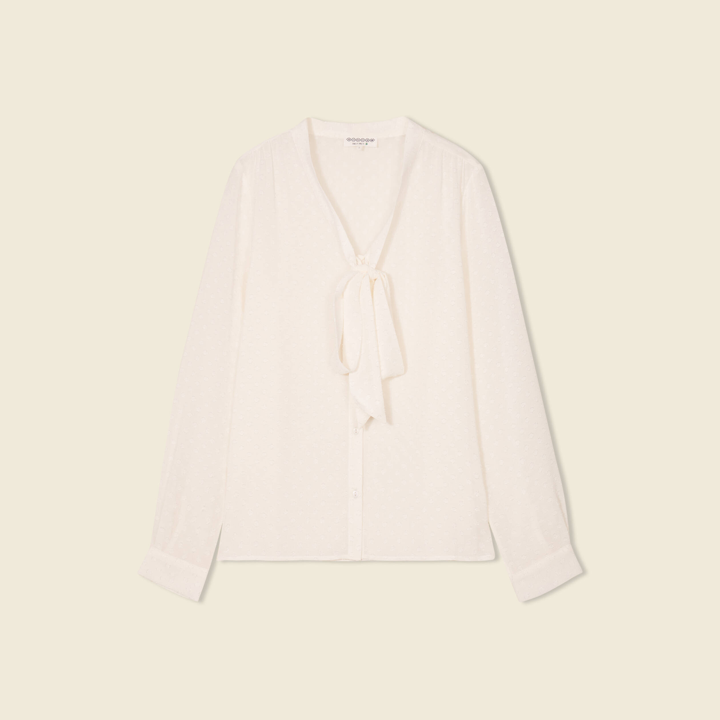chemise eco responsable ecru femme Chemise éco-responsable ecru femme