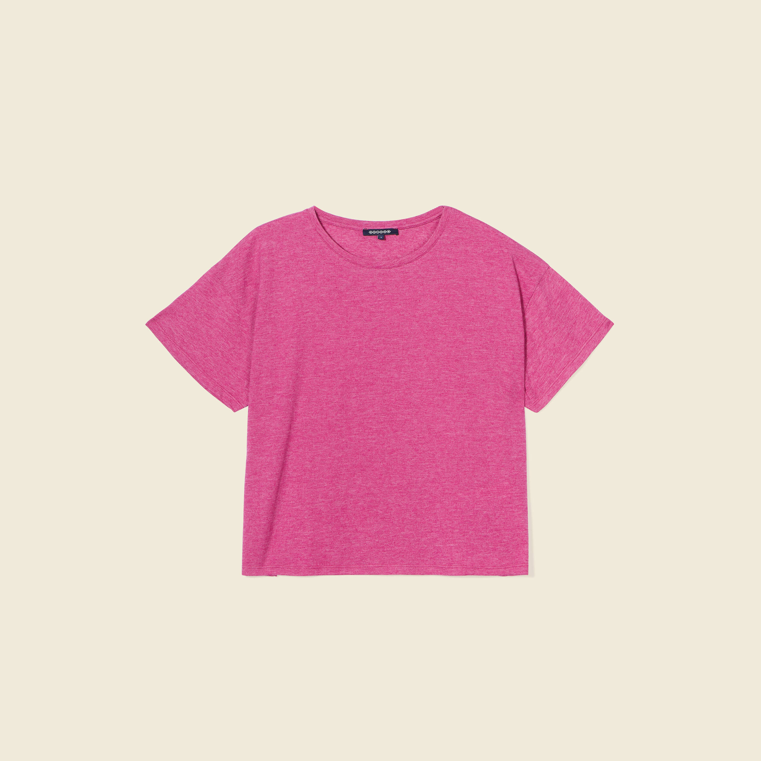 T-shirt manches courtes violet clair femme