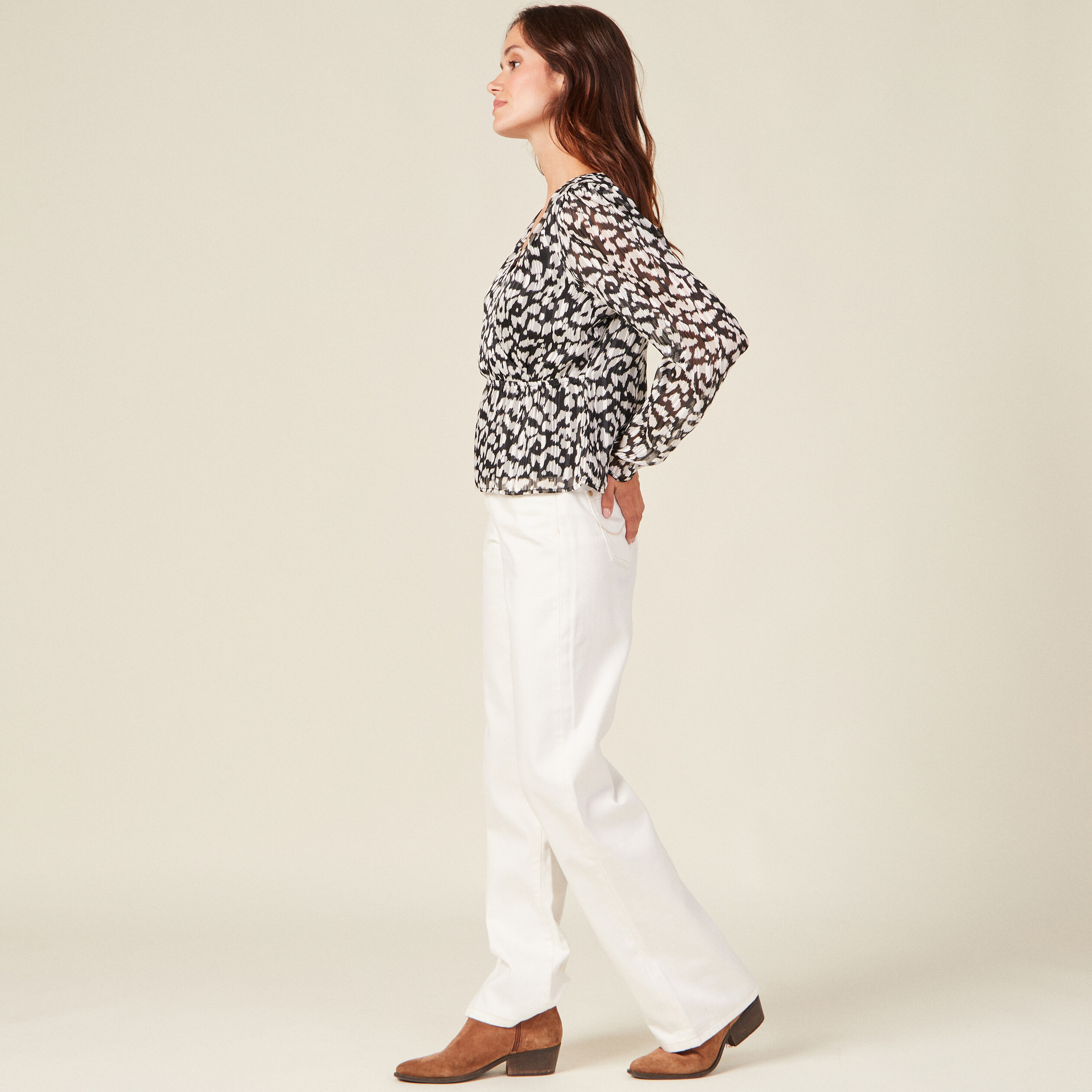 blouse manches longues noir femme Blouse manches longues noir femme