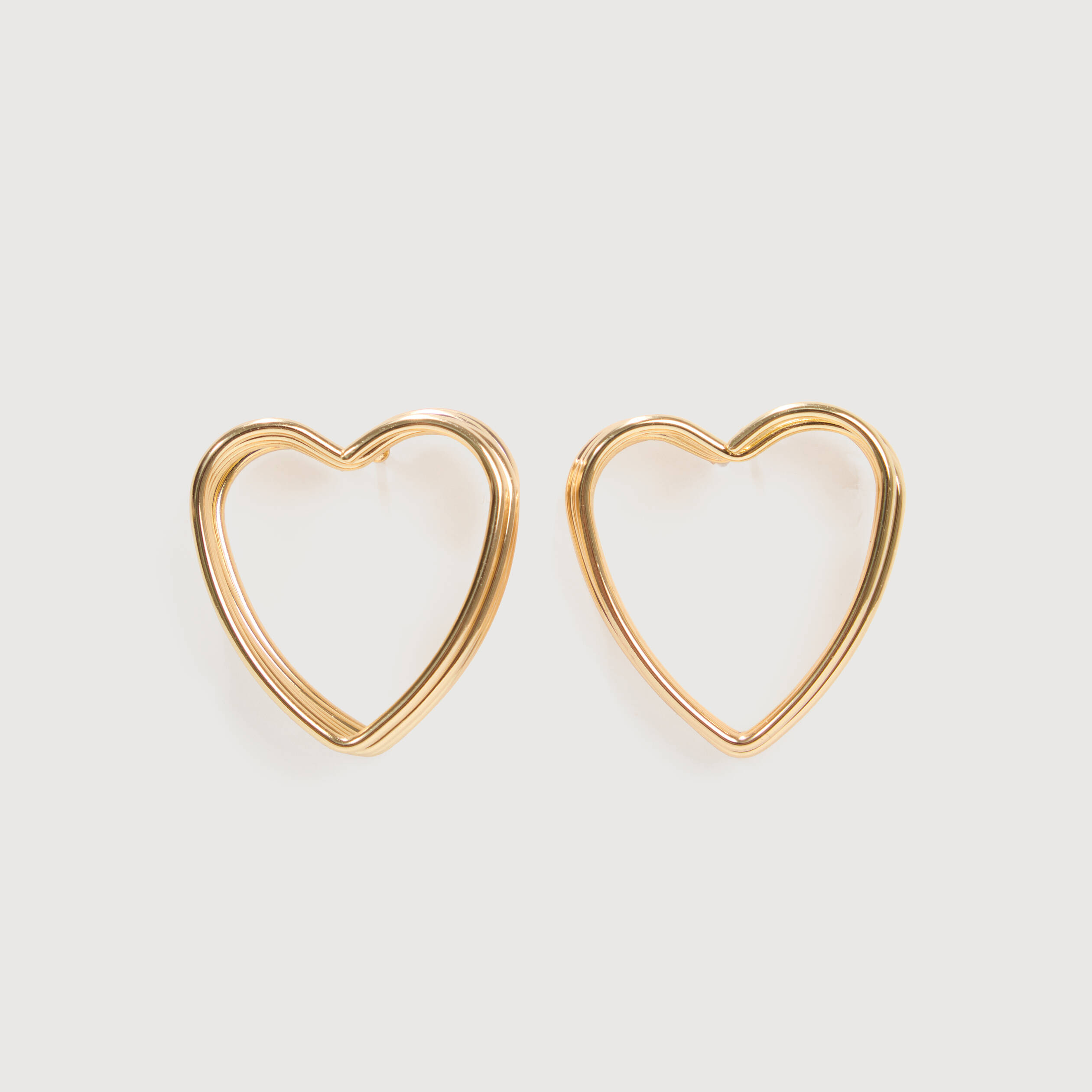 Boucles d'oreilles couleur or femme