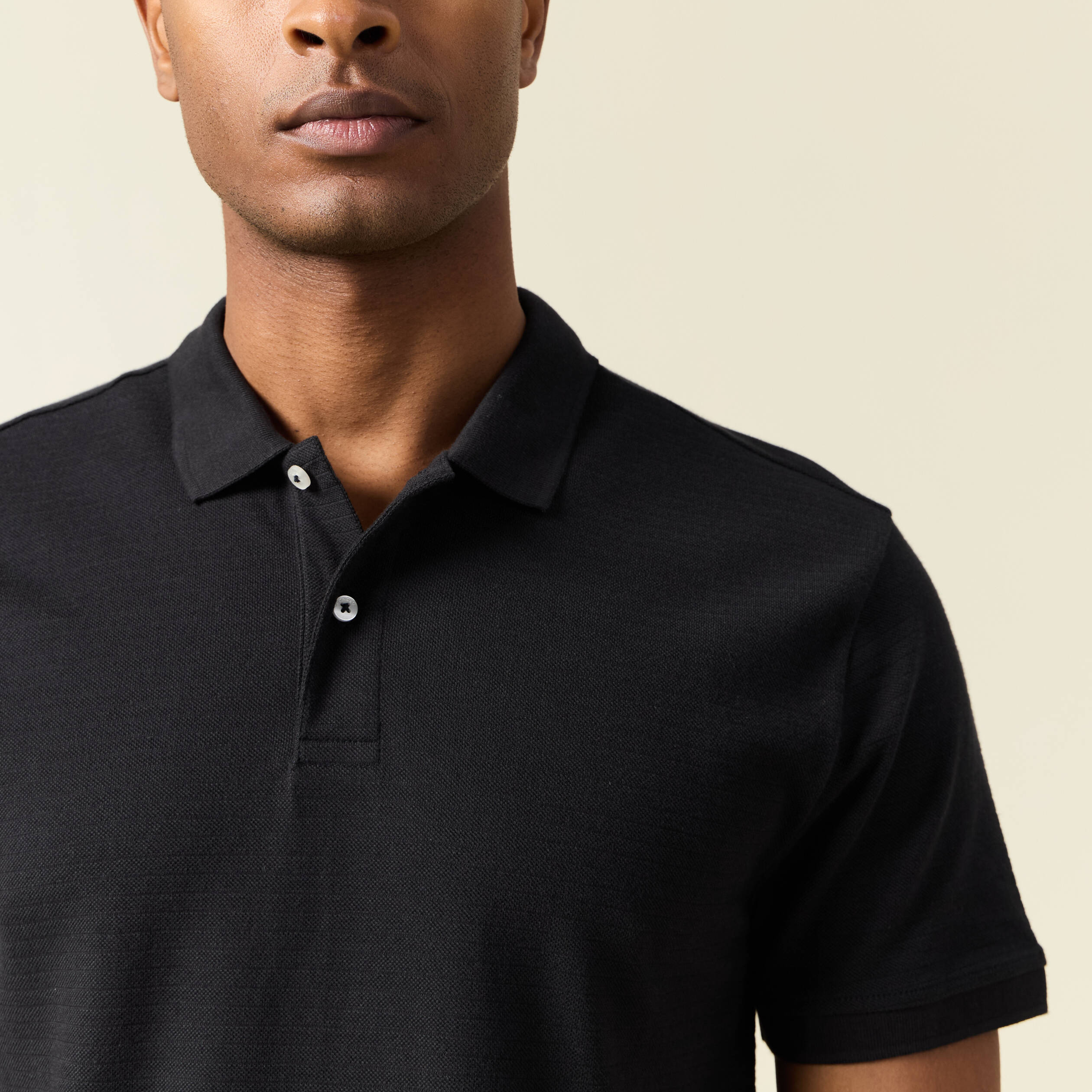 polo eco responsable noir homme Polo éco-responsable noir homme