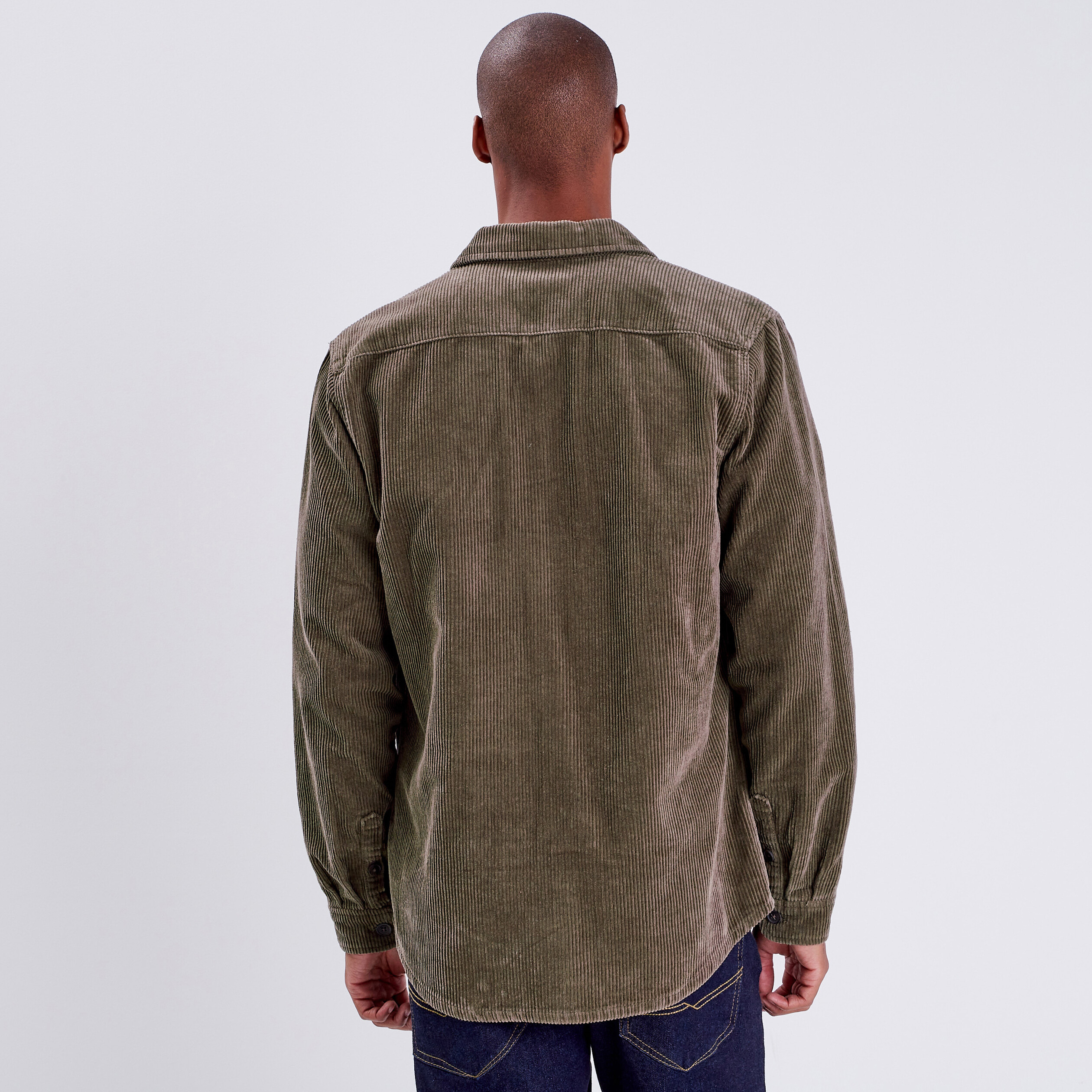 surchemise manches longues taupe homme Surchemise manches longues taupe homme