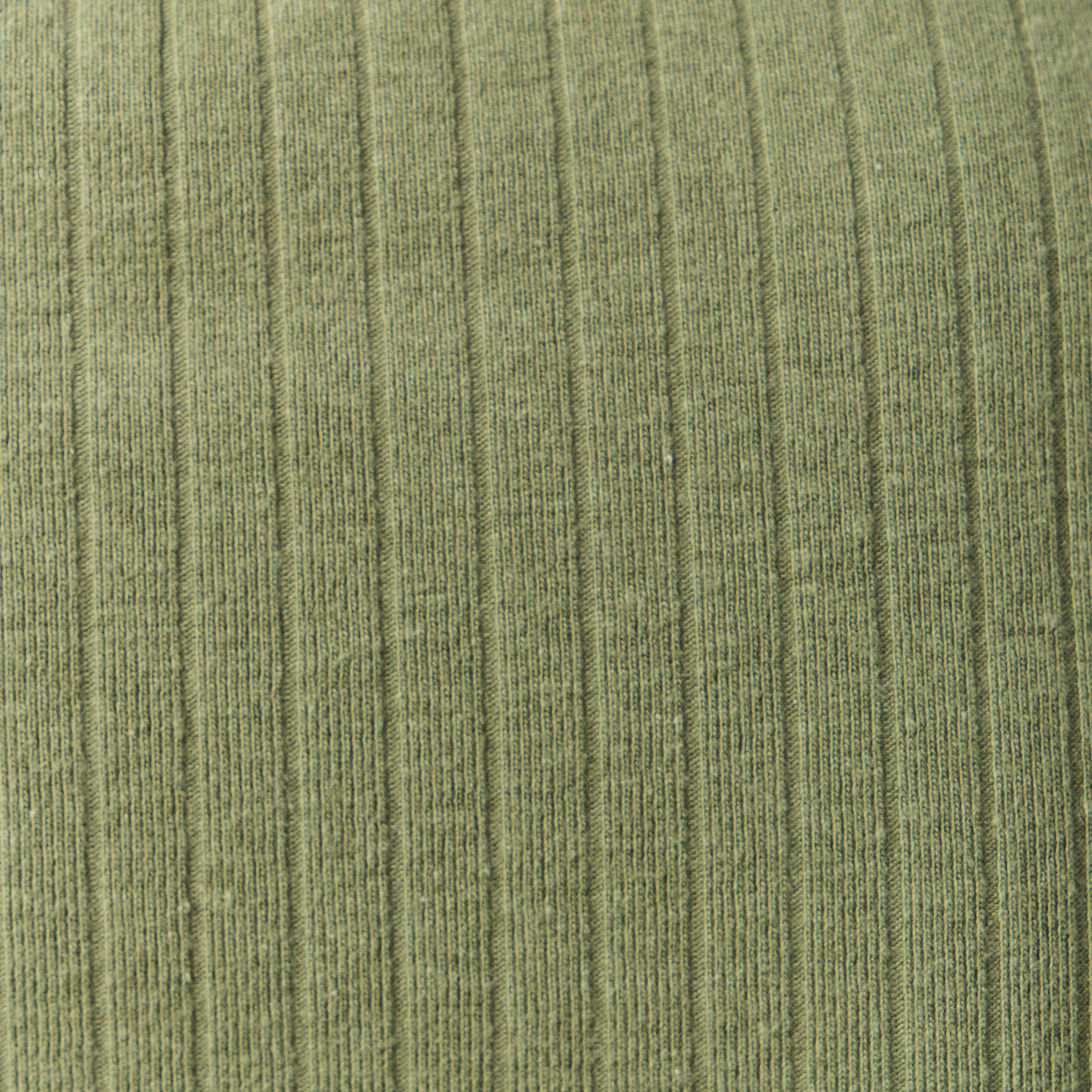T-shirt manches courtes c&ocirc;tel&eacute; vert kaki femme
