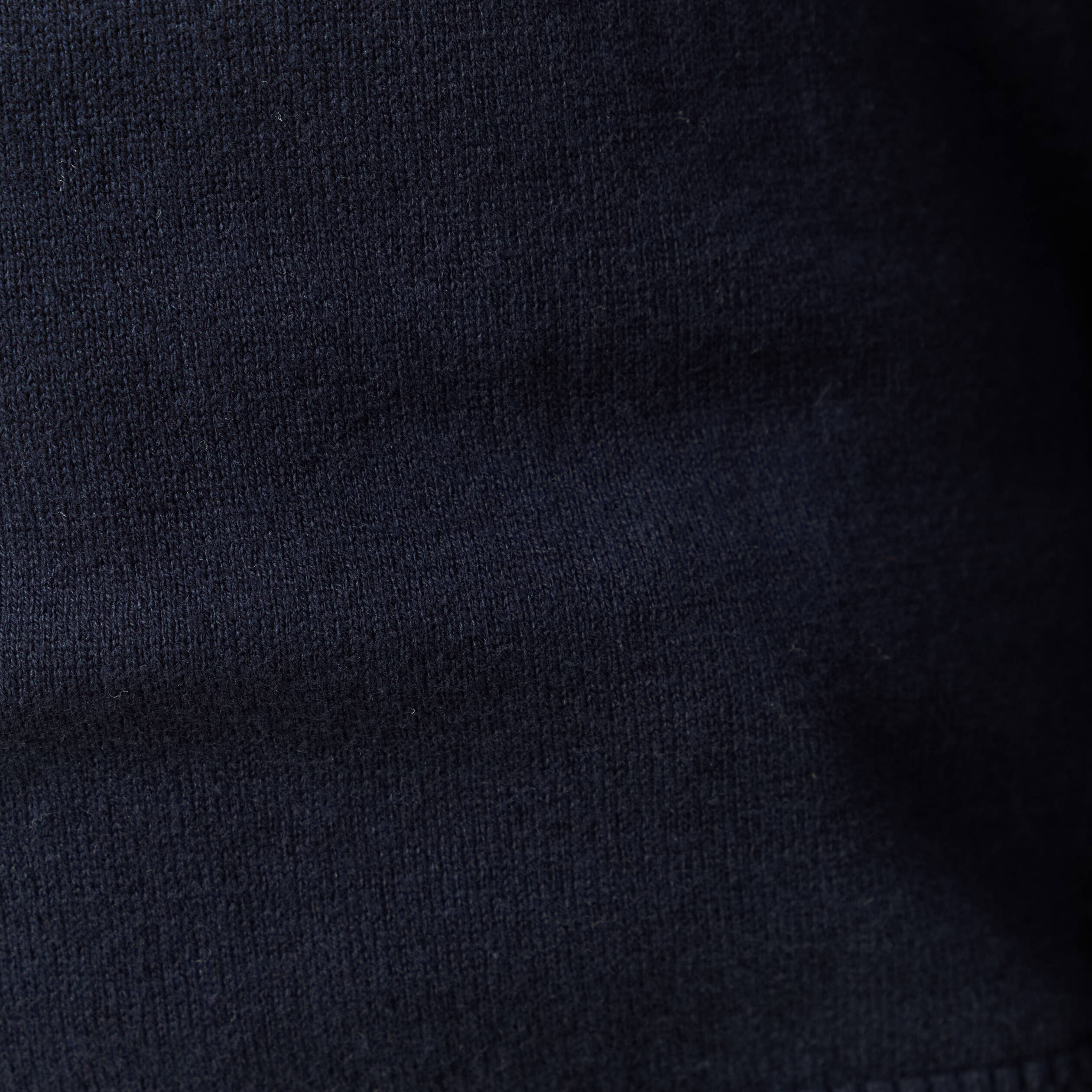 Pull manches longues bleu marine femme