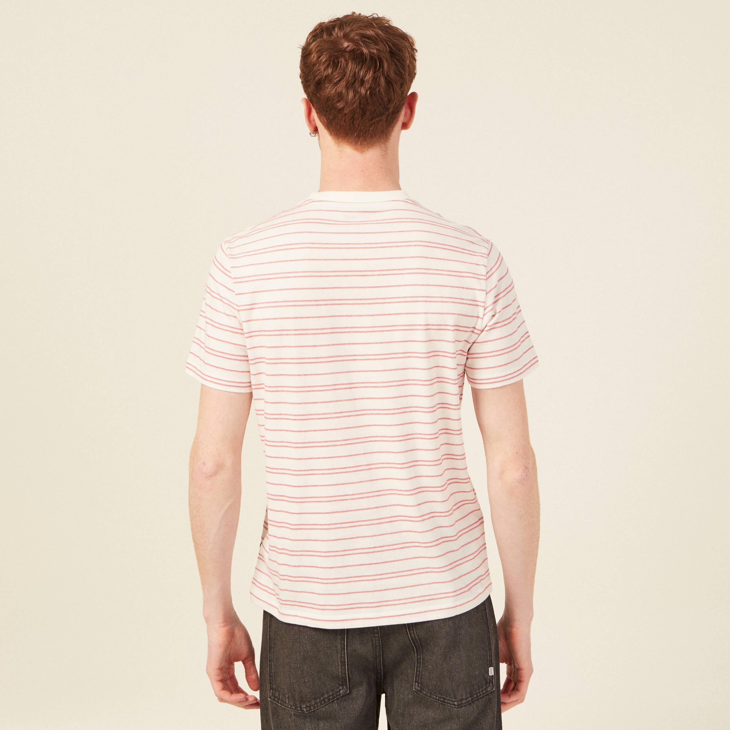t shirt eco responsable ecru homme T-shirt éco-responsable ecru homme