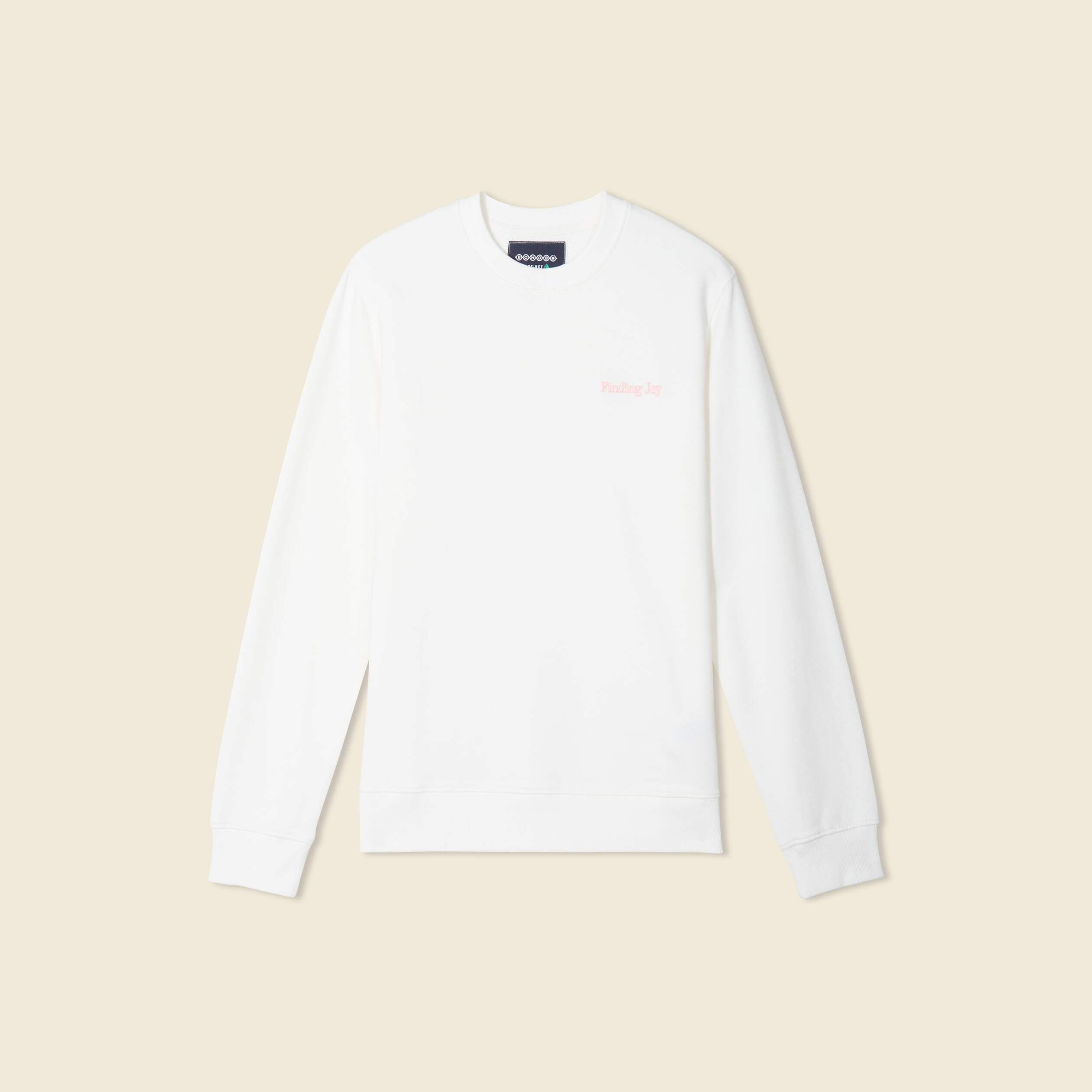 sweat manches longues ecru homme Sweat manches longues ecru homme