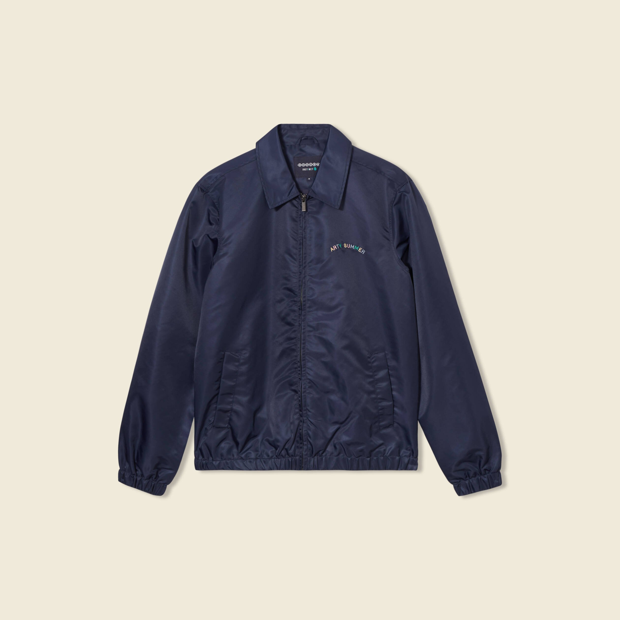 blouson eco responsable bleu marine homme Blouson éco-responsable bleu marine homme