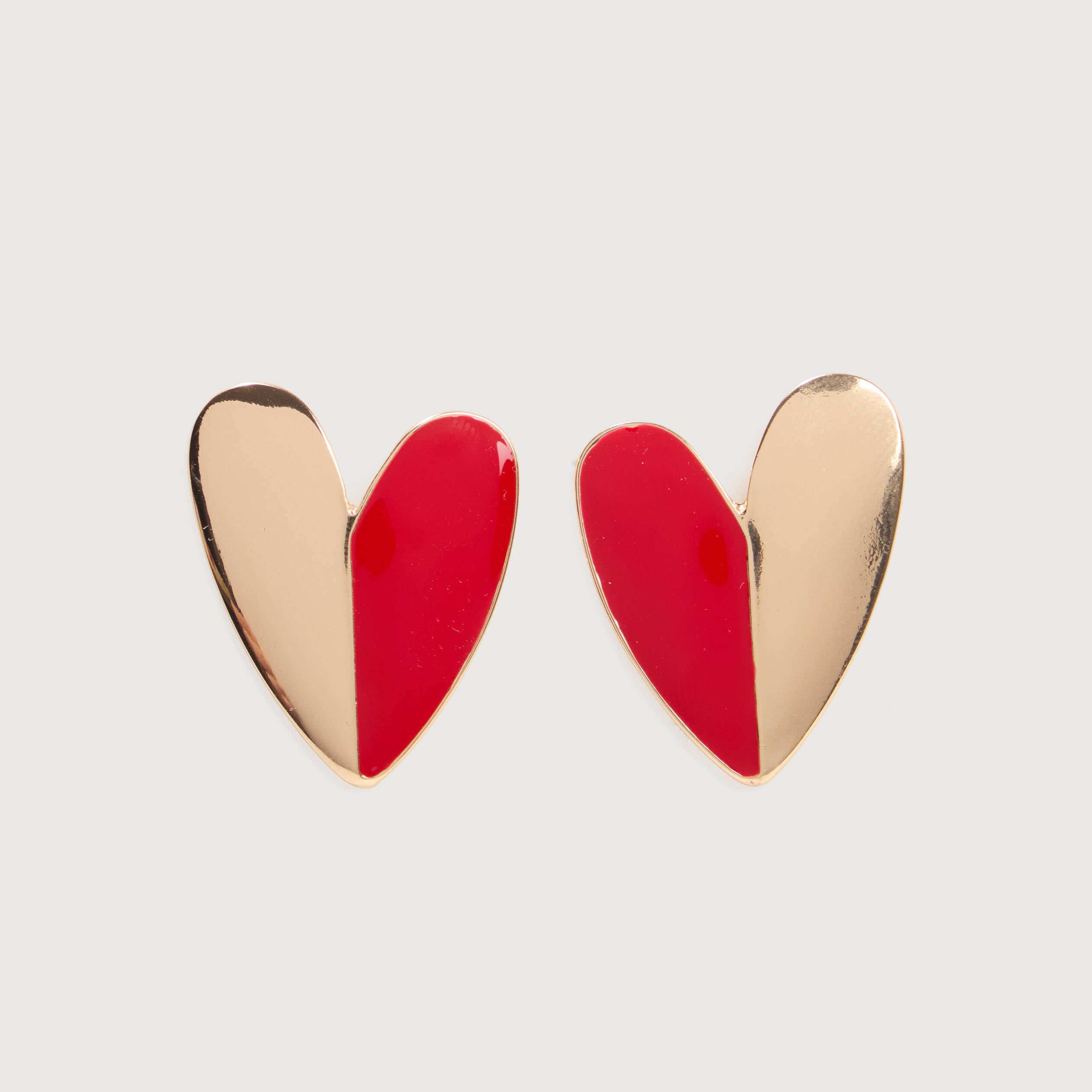 Boucles d'oreilles rouge femme