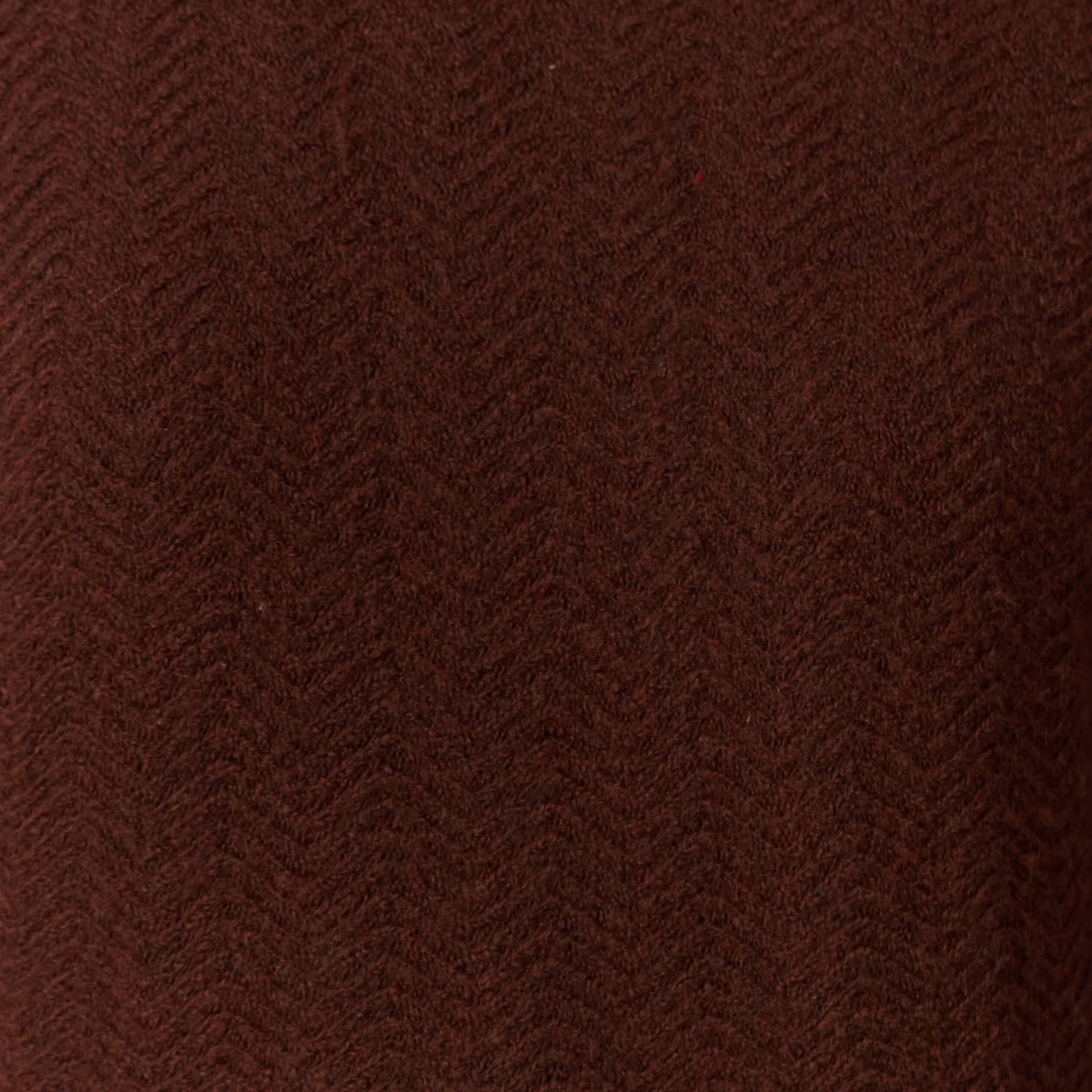 Pull manches longues marron femme