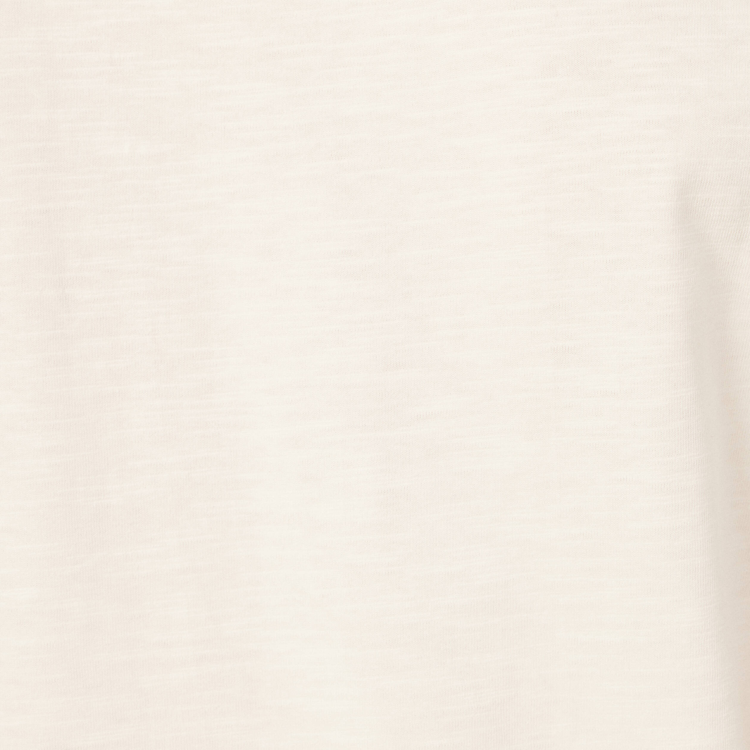 T-shirt en coton manches courtes ecru homme