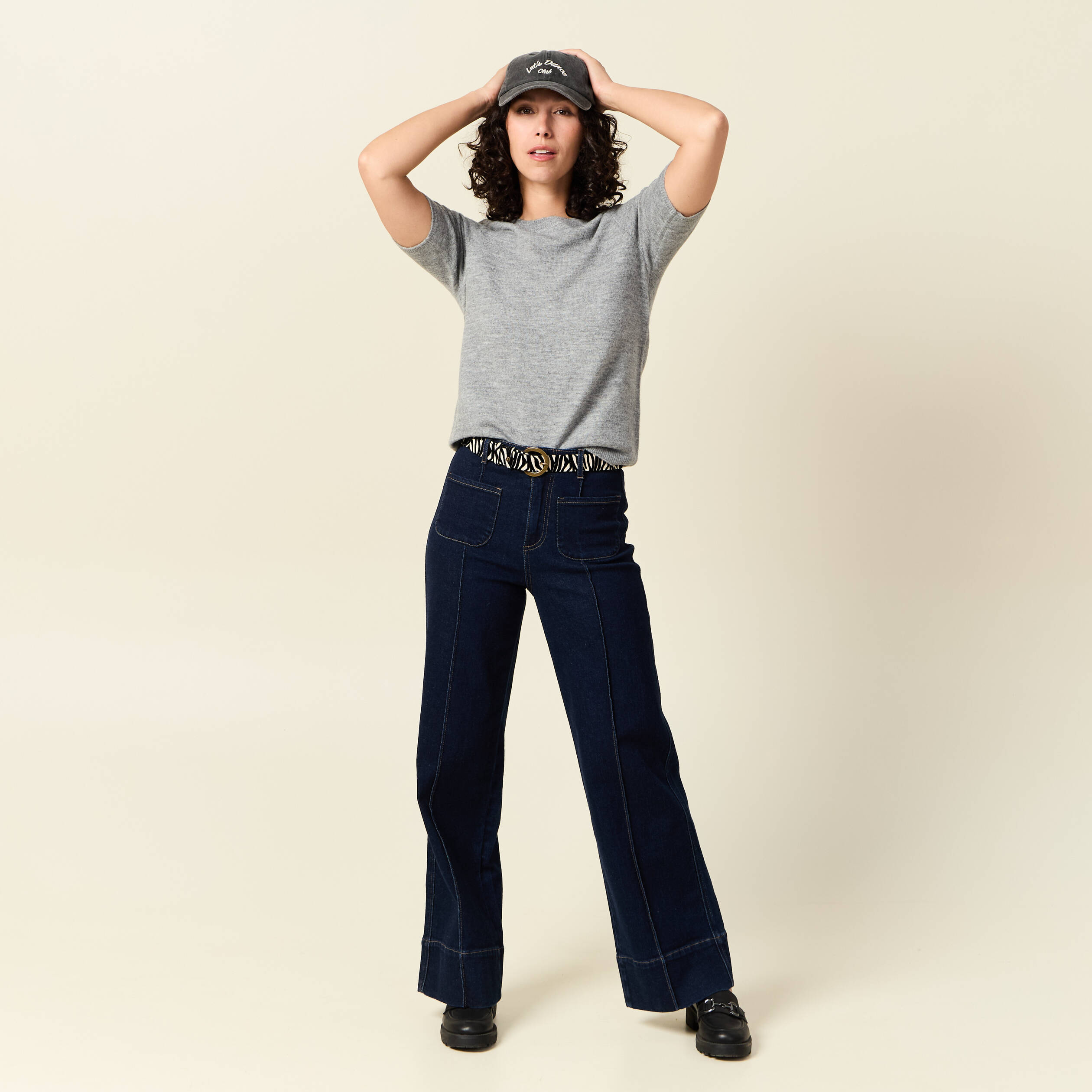 pull manches courtes gris clair femme Pull manches courtes gris clair femme