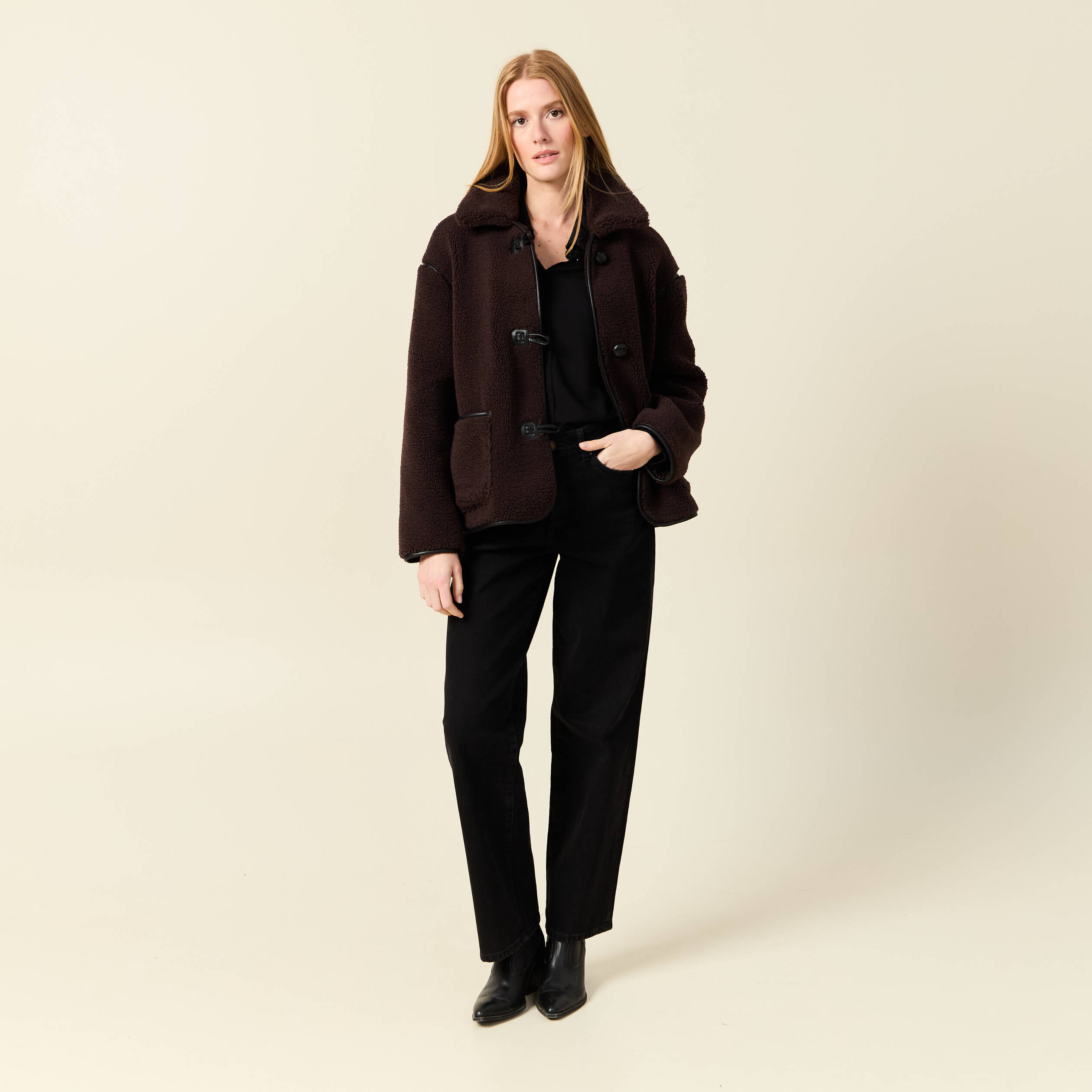 Manteau Court Manteau Femme Xs Manteau Court En Cachemire Double