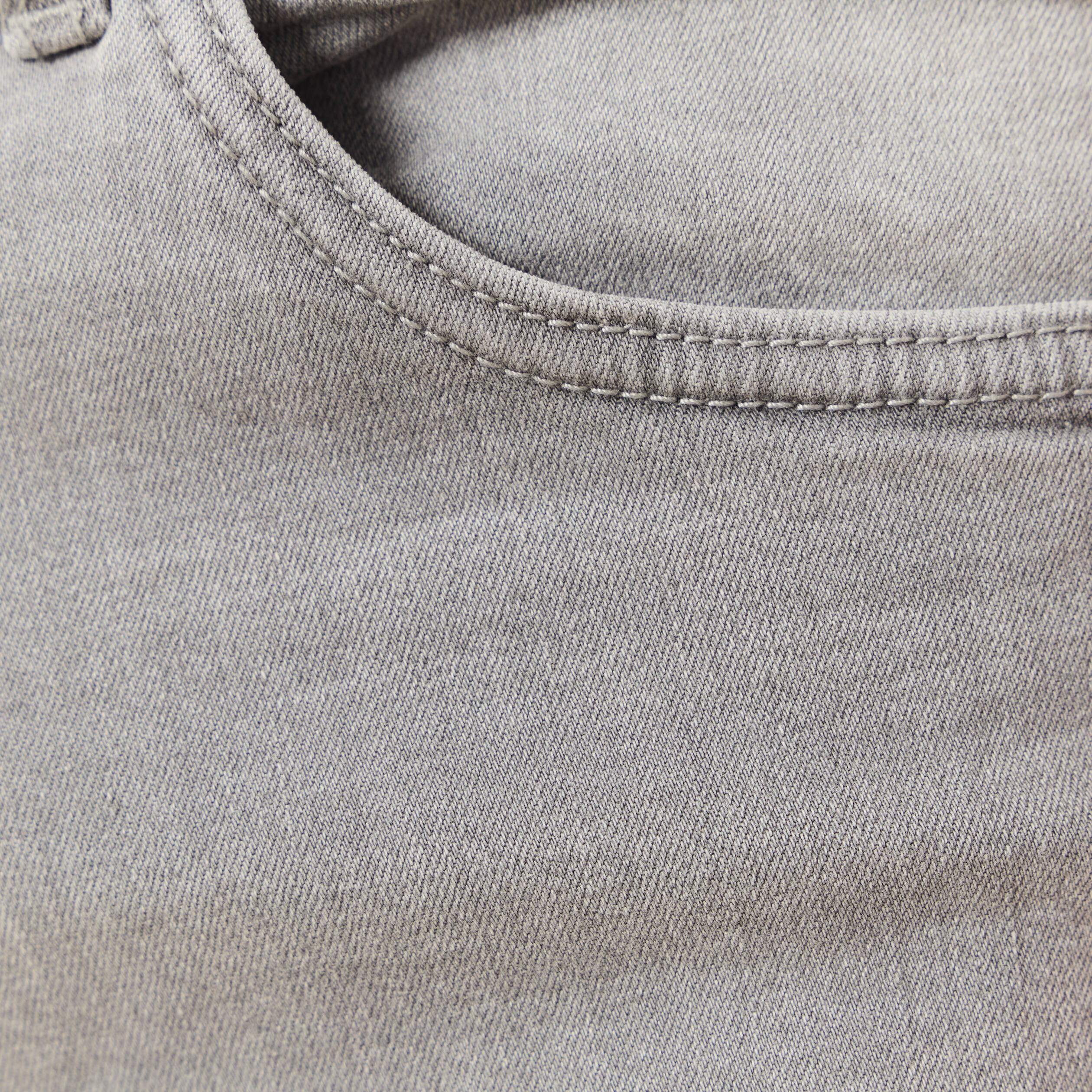 Jeans slim éco-responsable denim snow gris homme