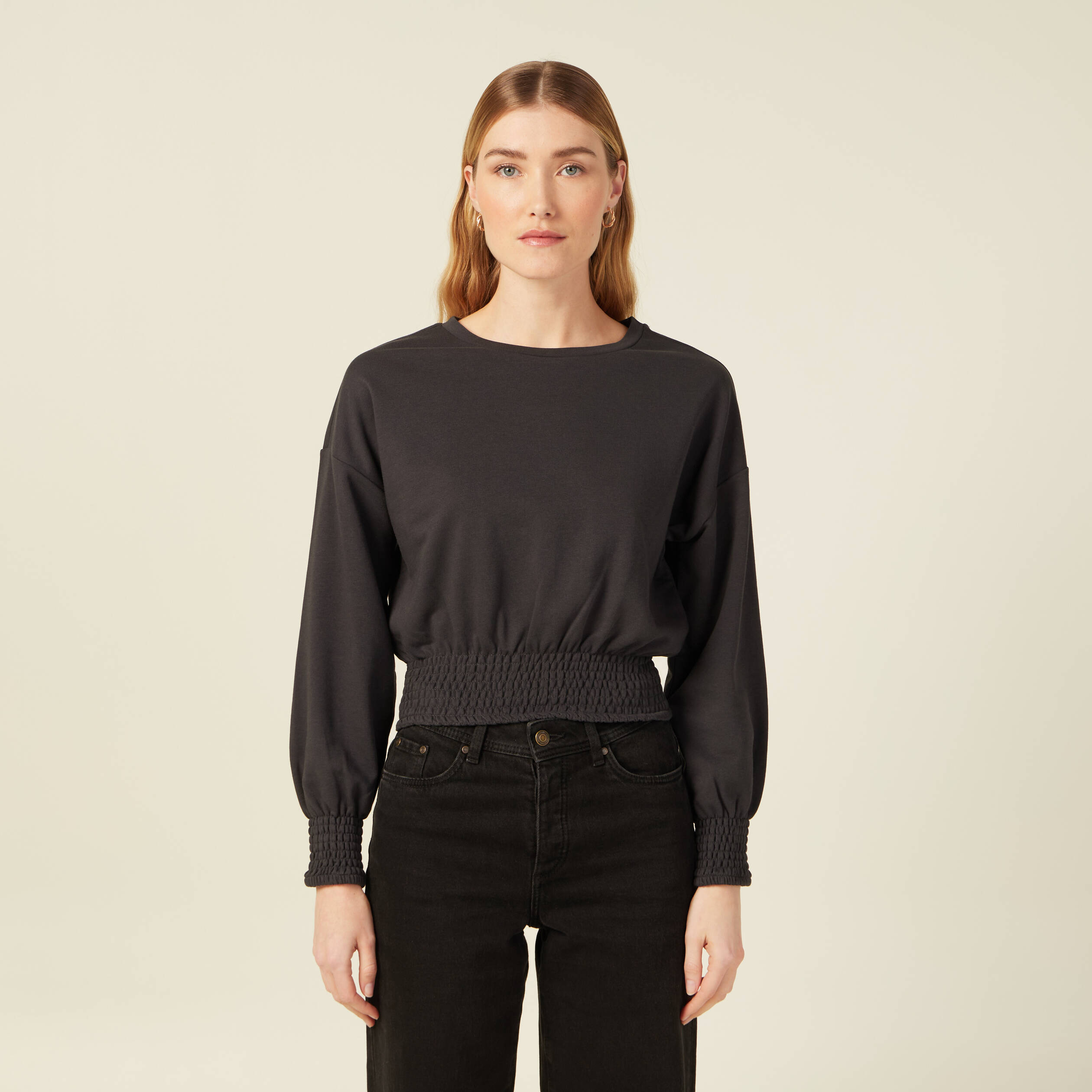 Sweat gris foncé femme online