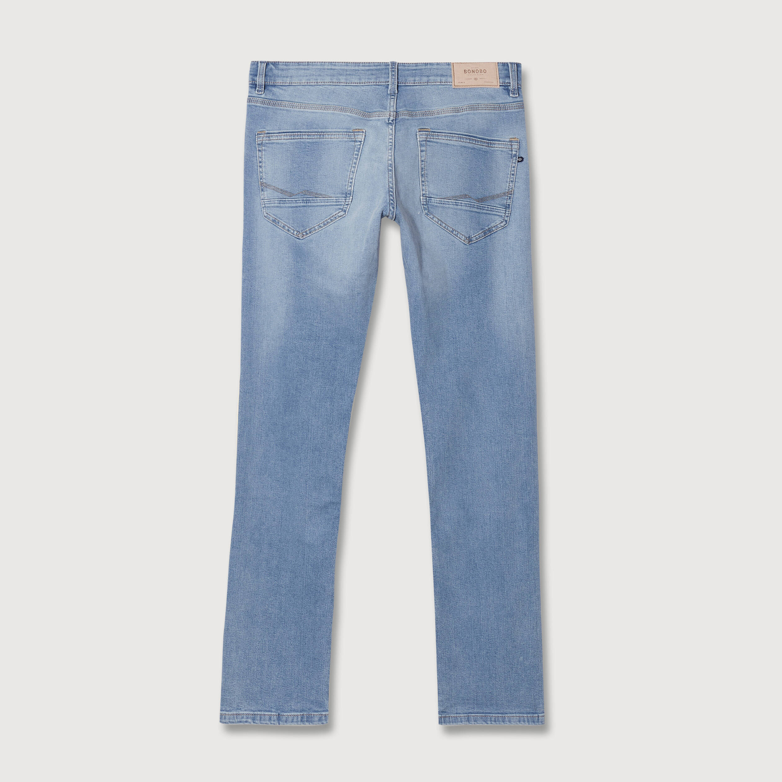 Jeans straight denim used homme