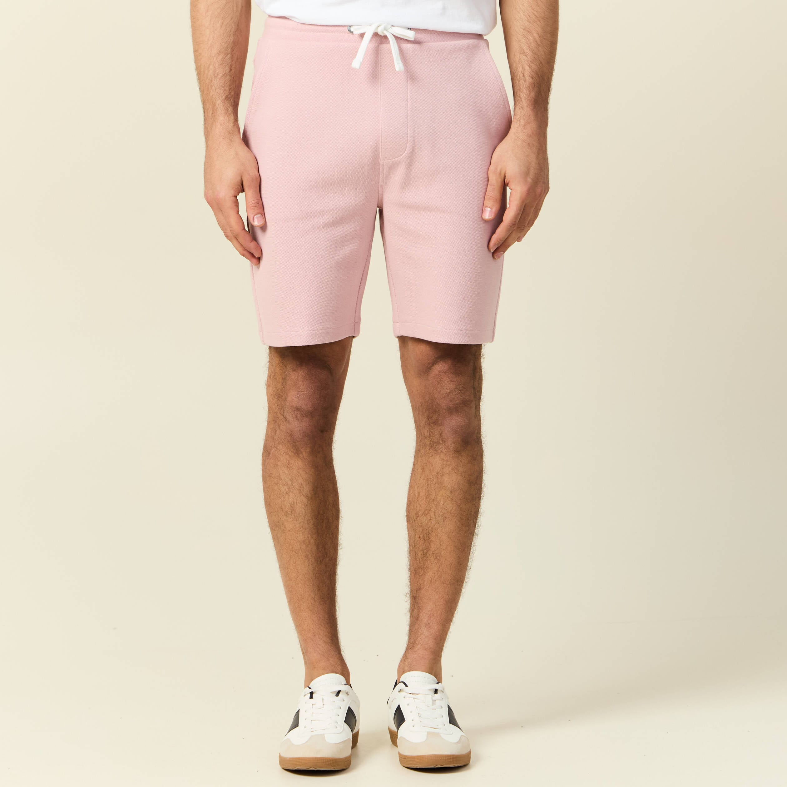 Bermuda rose pastel homme