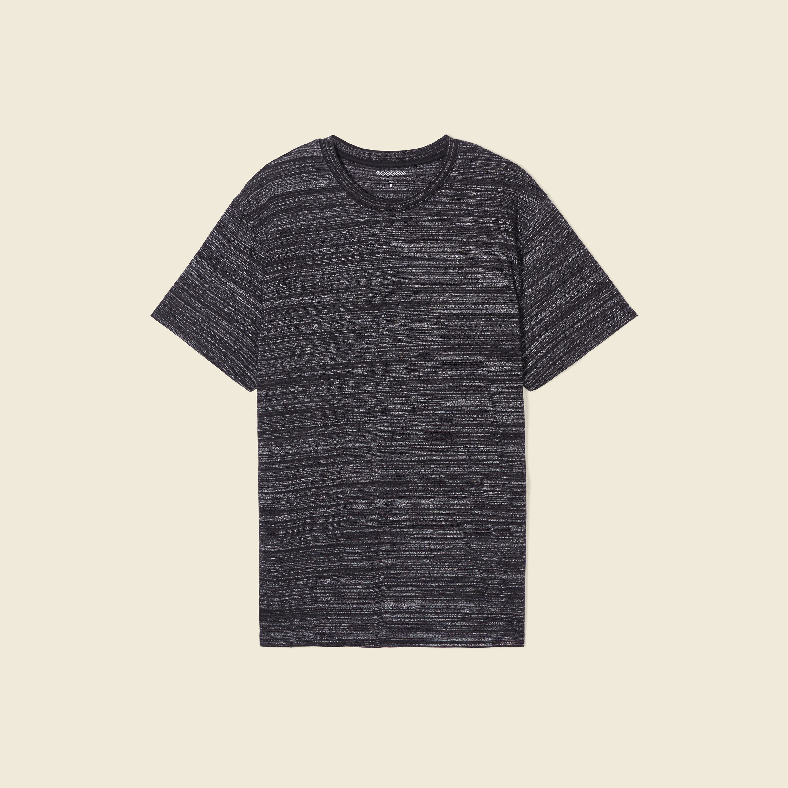 T-shirt manches courtes noir homme