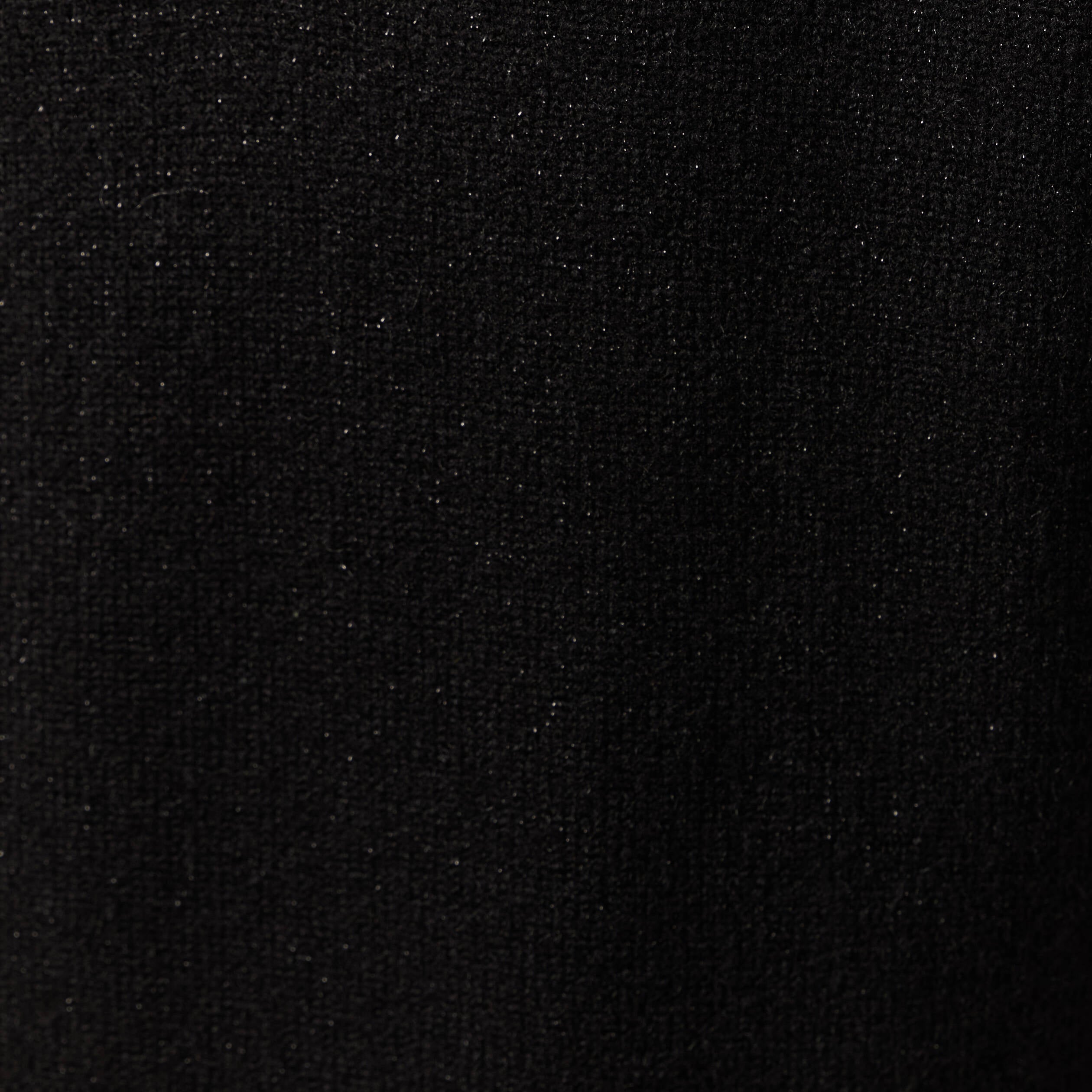 Robe pull fin manches longues noir femme