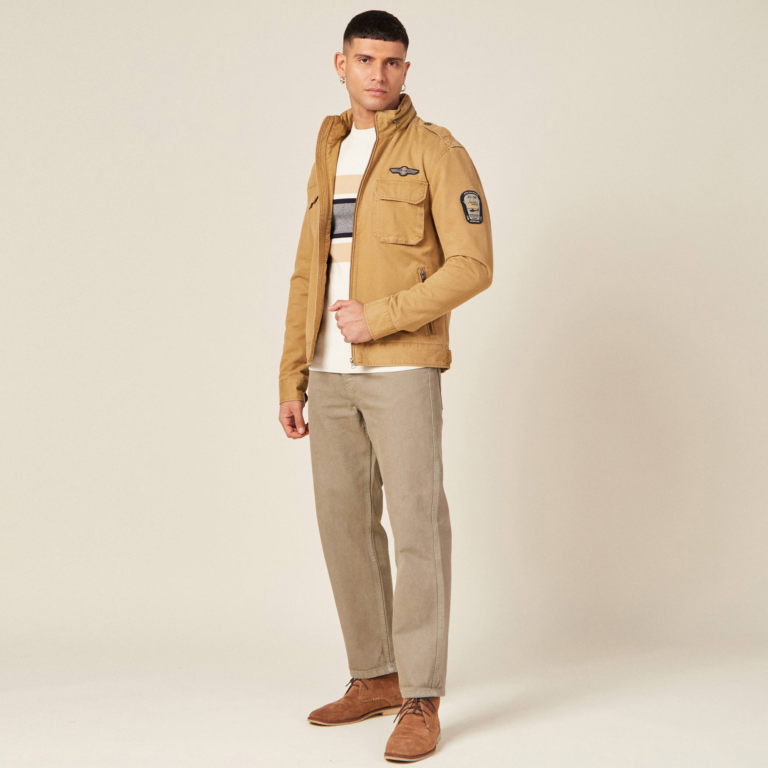 pull eco responsable ecru homme Pull éco-responsable ecru homme