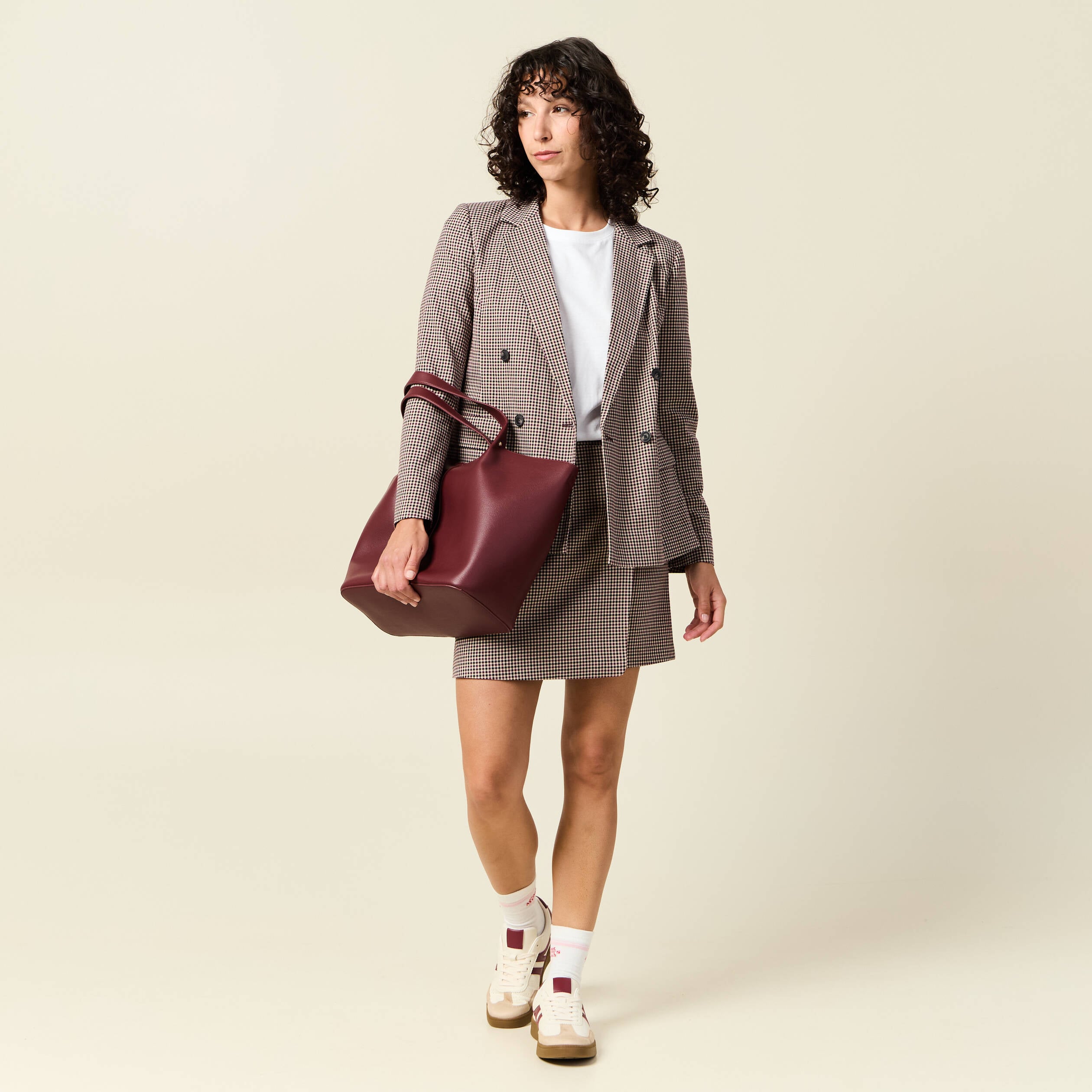 Veste esprit blazer noir femme