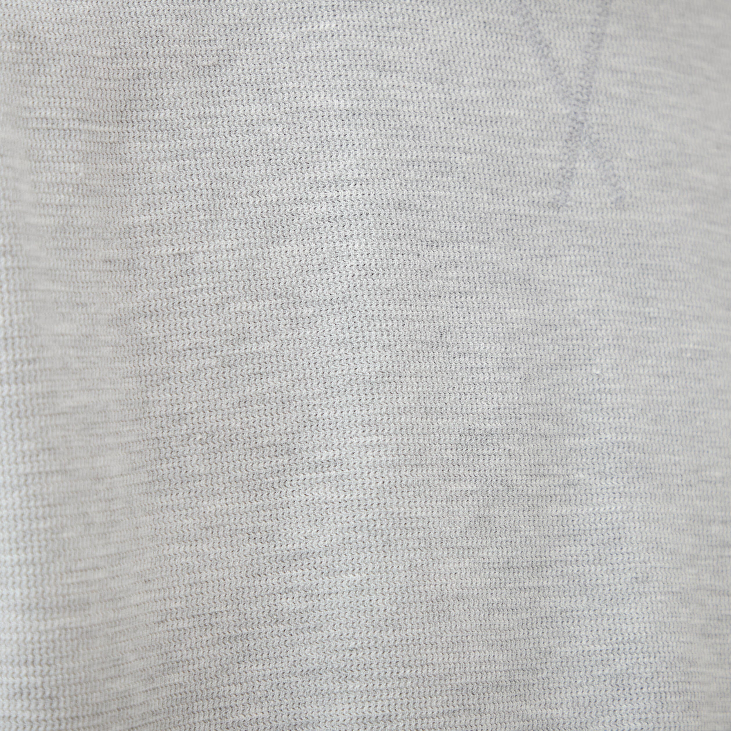 T-shirt ample col rond manches courtes gris homme