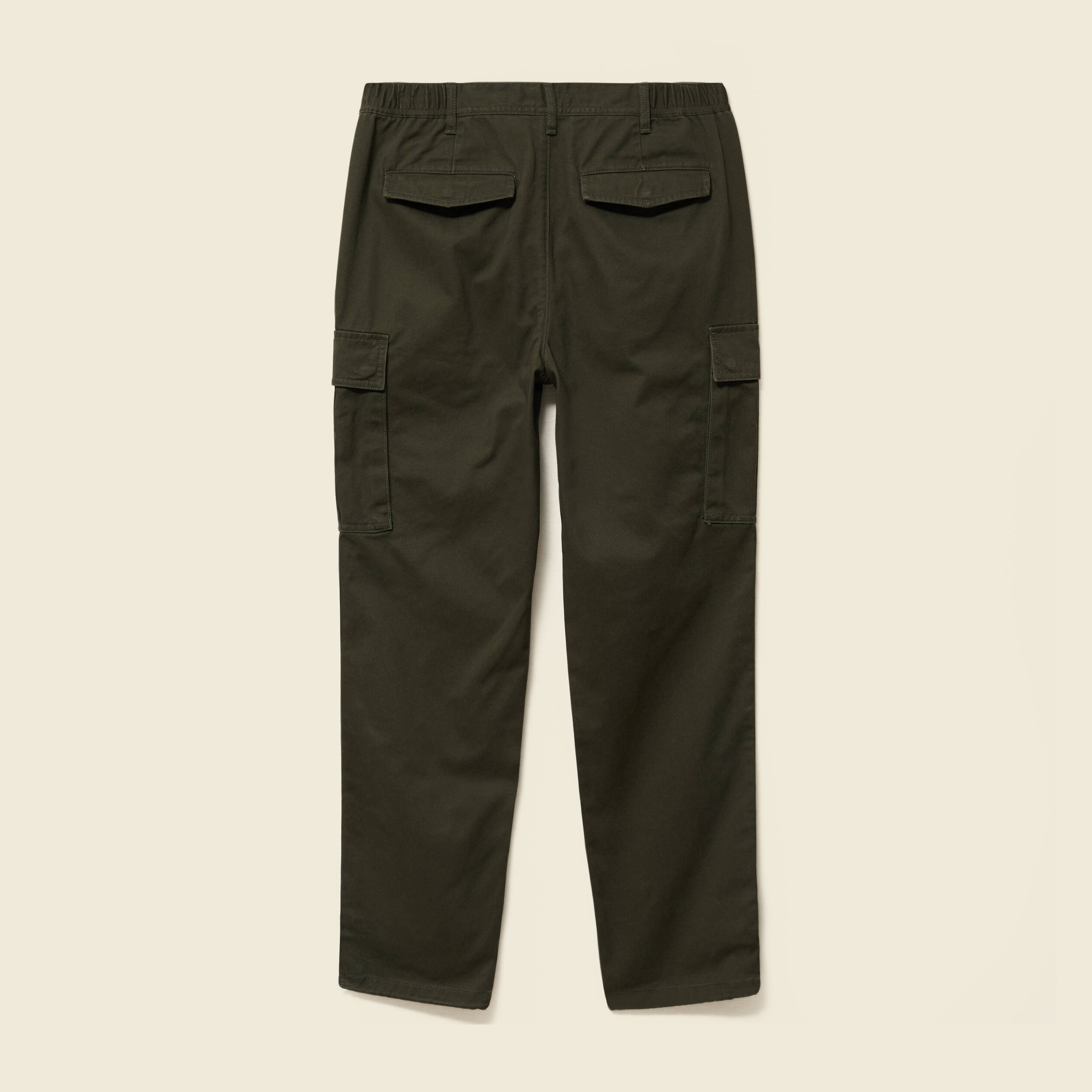 Cargo coupe battle en coton vert kaki homme