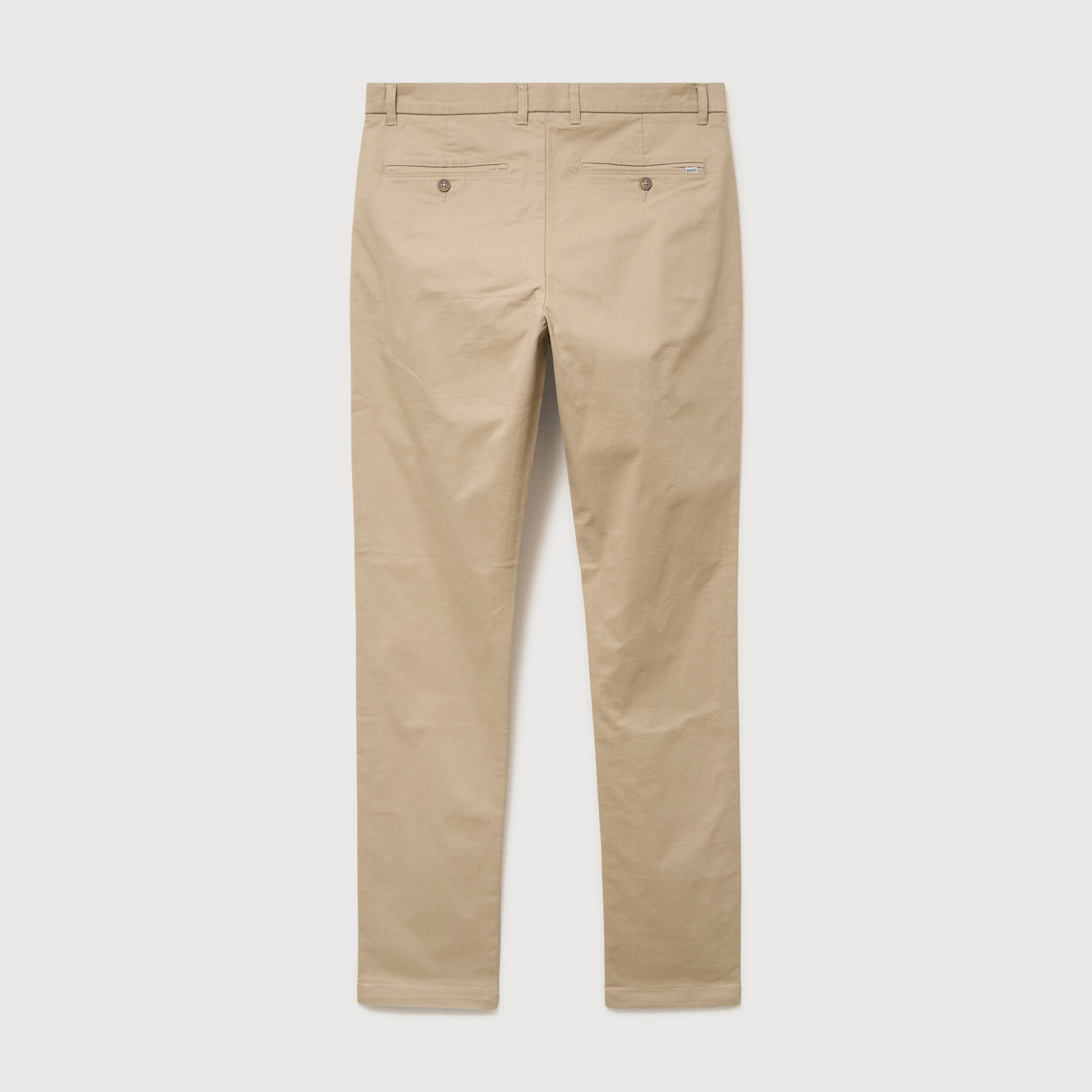 Pantalon chino slim beige homme