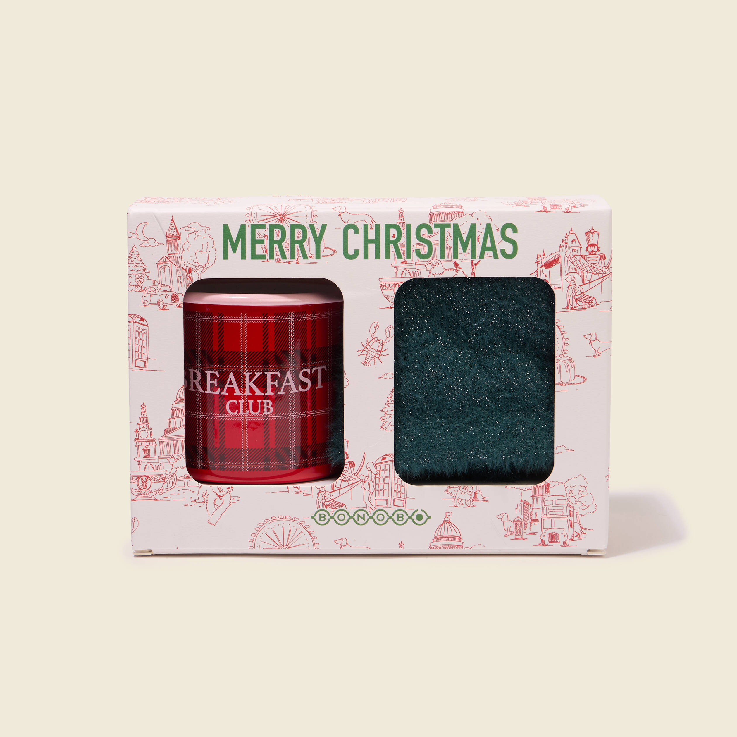Coffret chaussettes et tasse multicolore femme