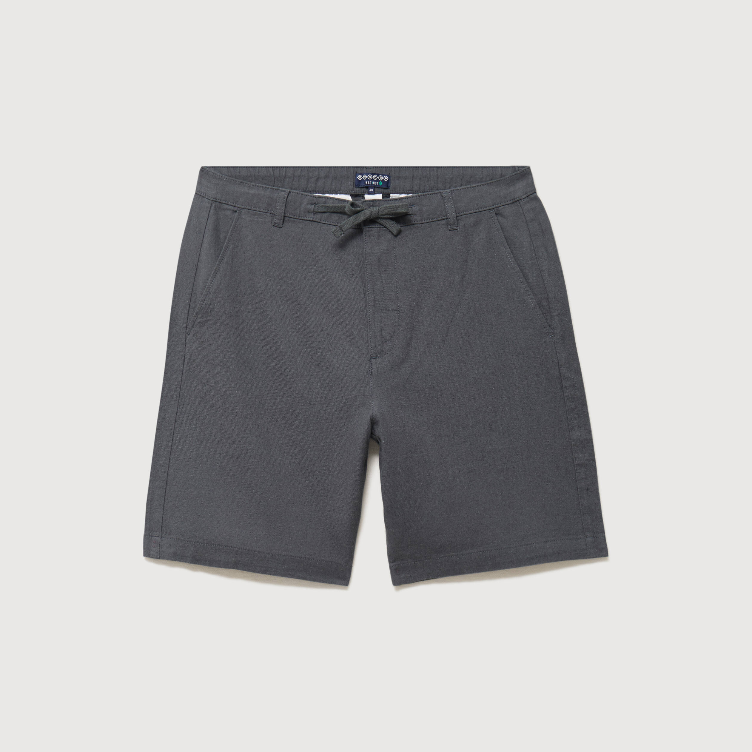Bermuda vert kaki homme