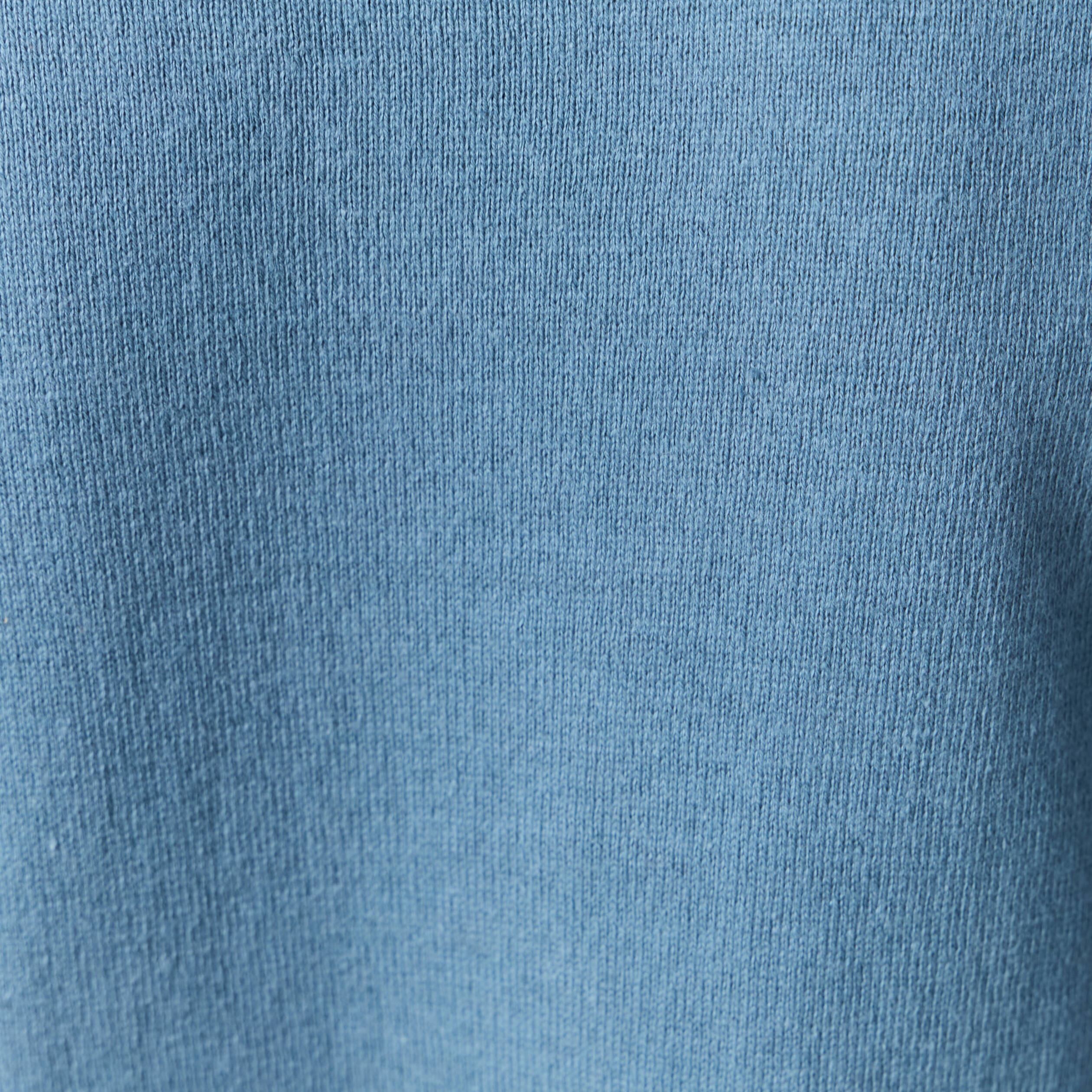 Pull manches longues bleu clair femme