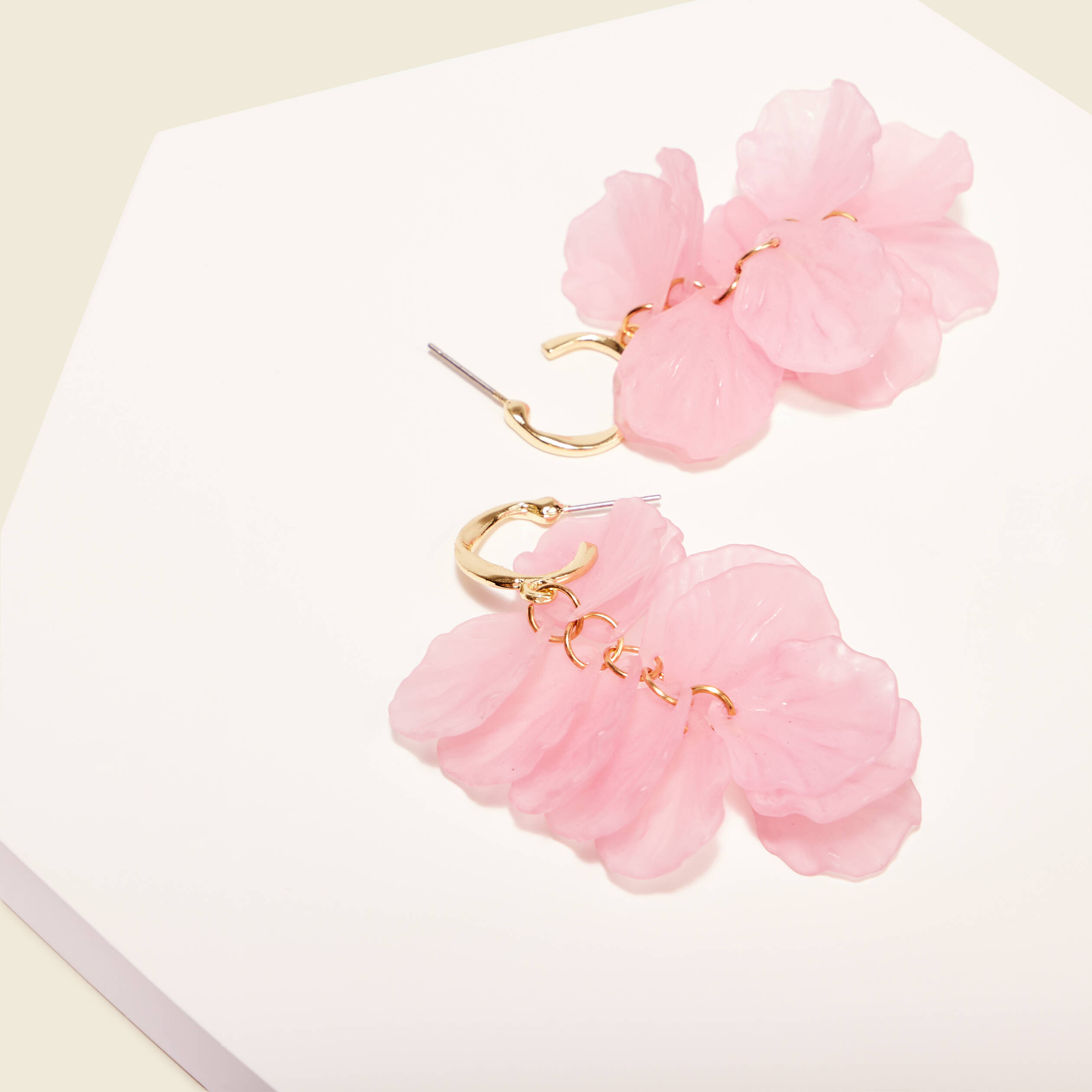 Boucles D’oreilles éclair Fluo – Style Années 80-90, Acrylique Rose Et Vert, Pour Look Vintage Et Fête