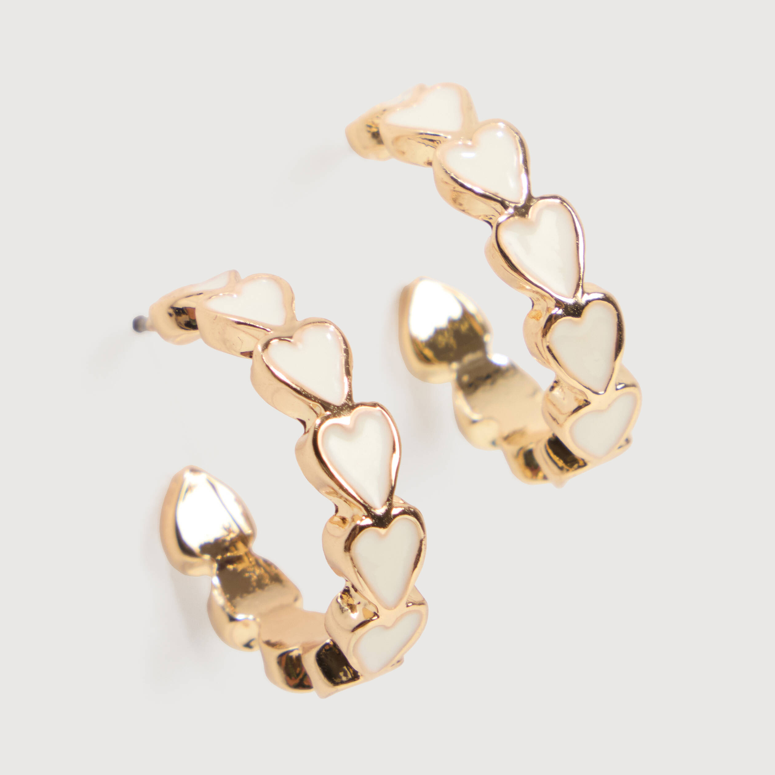 Boucles d'oreilles cr&eacute;oles couleur or femme