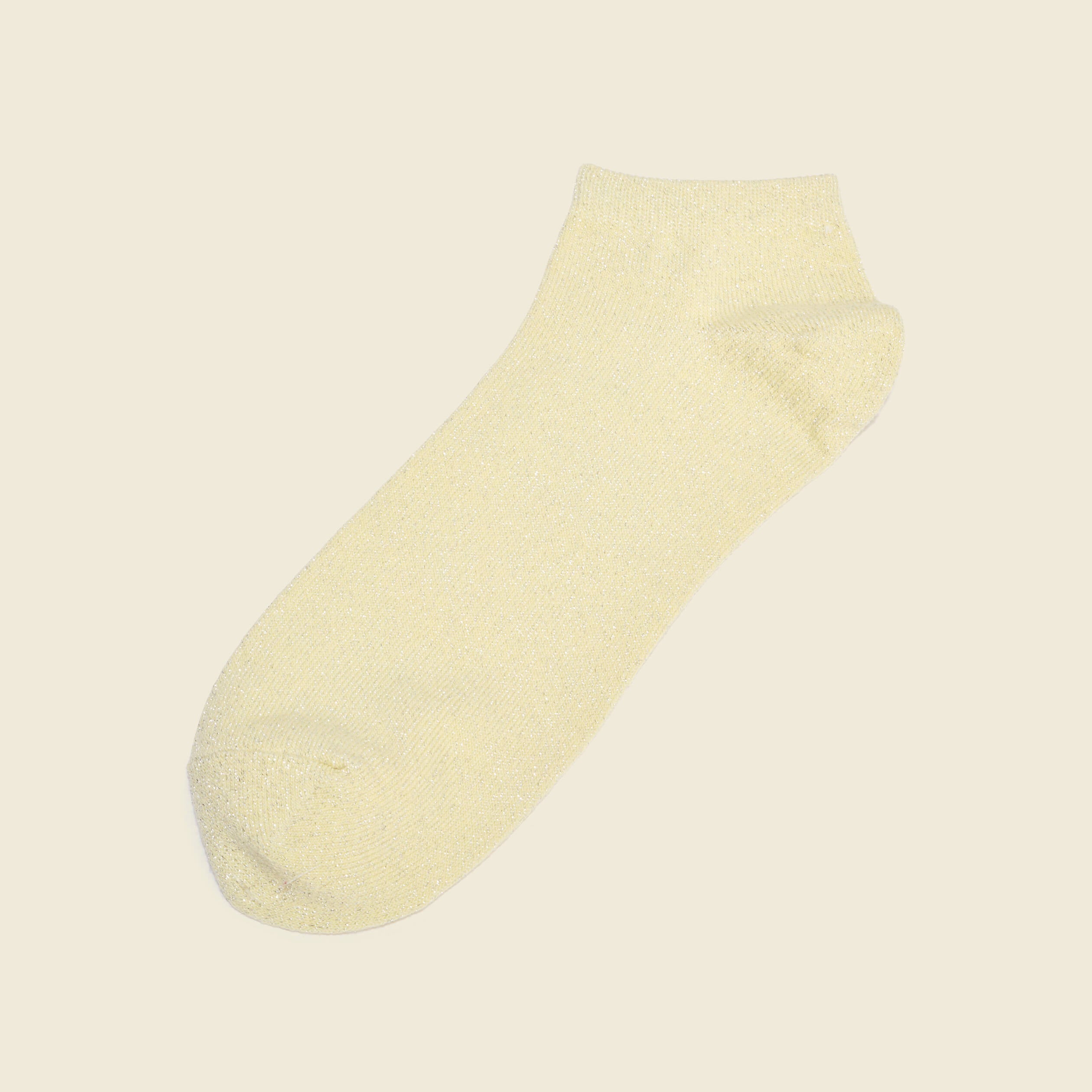 Chaussettes jaune clair femme