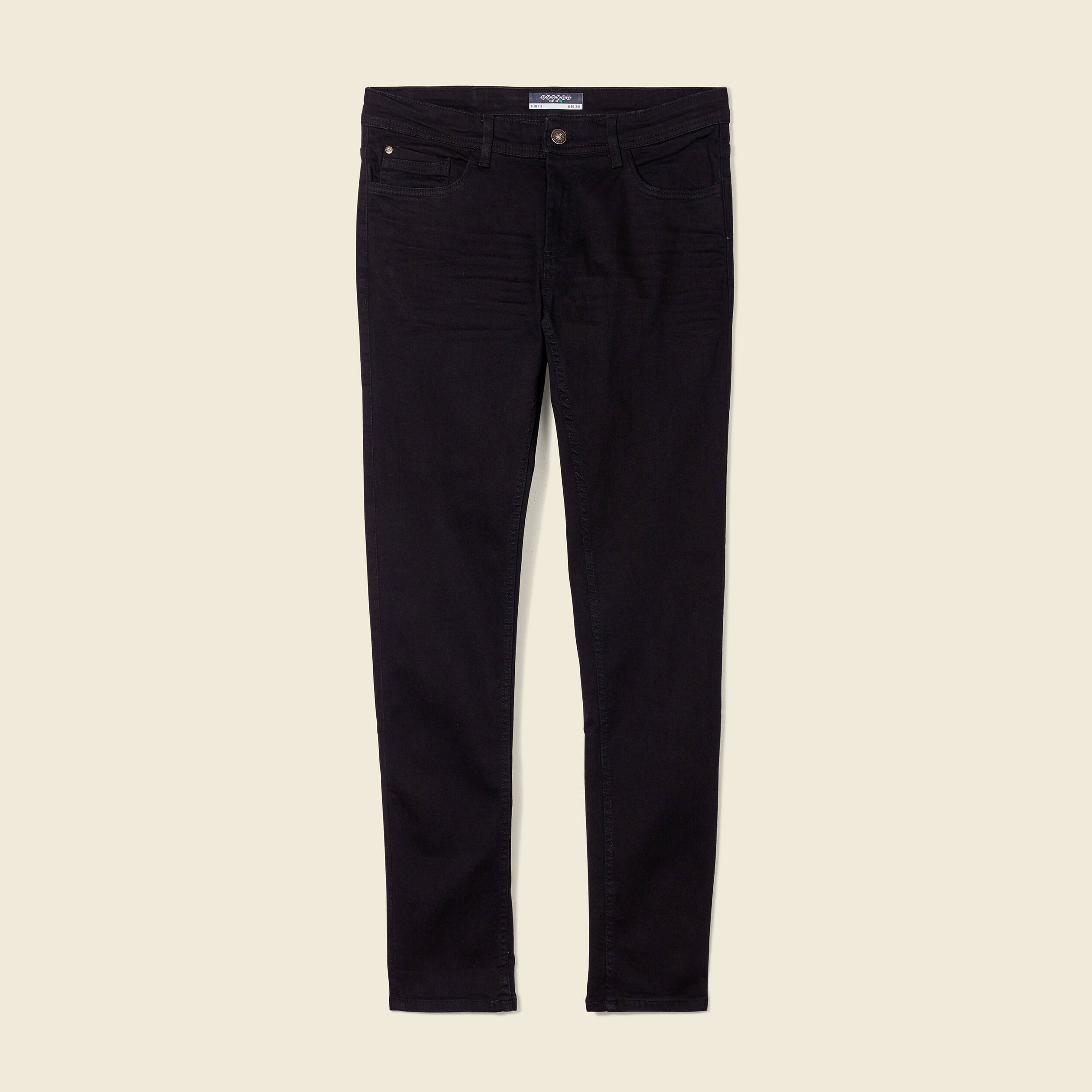 jeans slim eco respnsable denim noir homme Jeans slim éco-respnsable denim noir homme