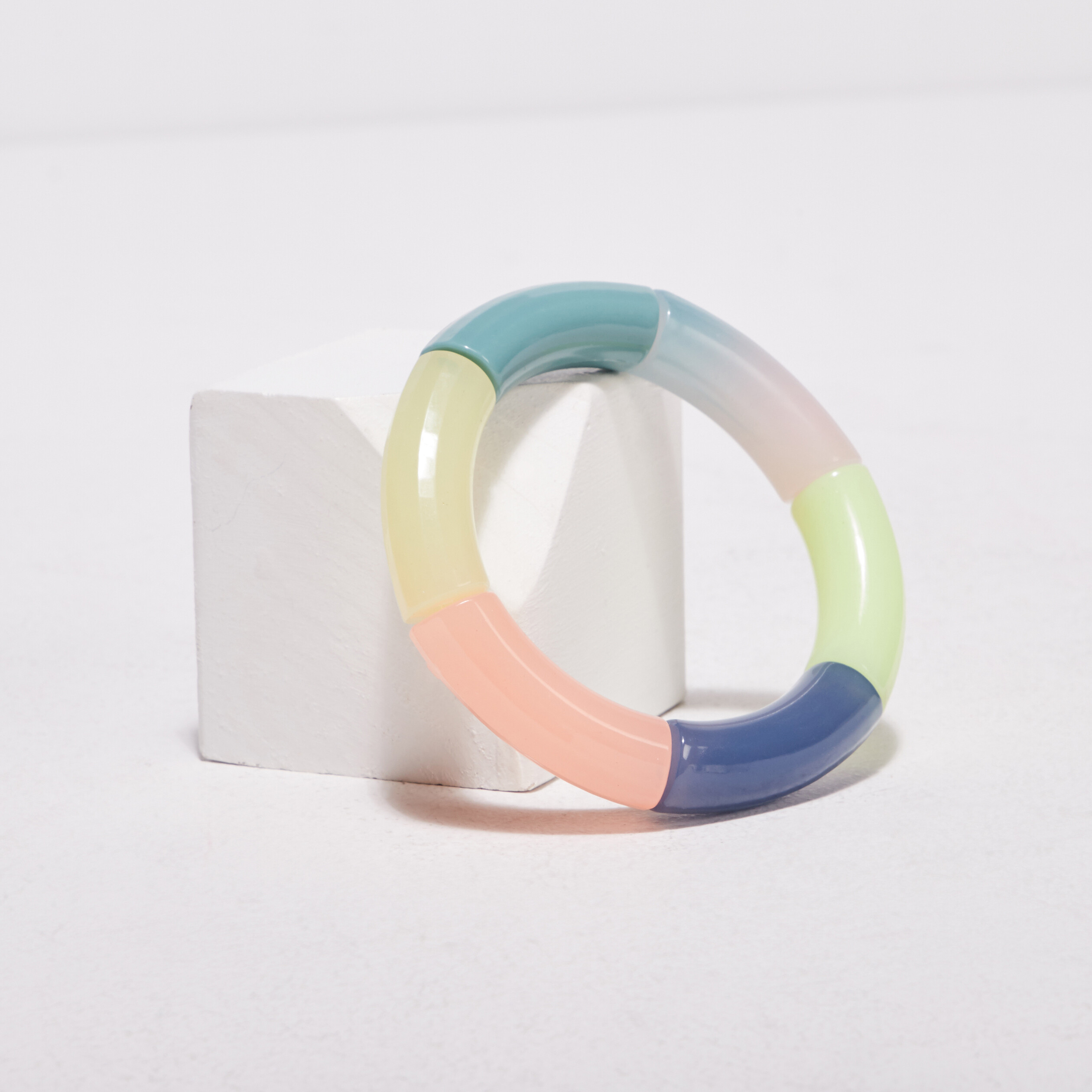 Bracelet vert pastel femme