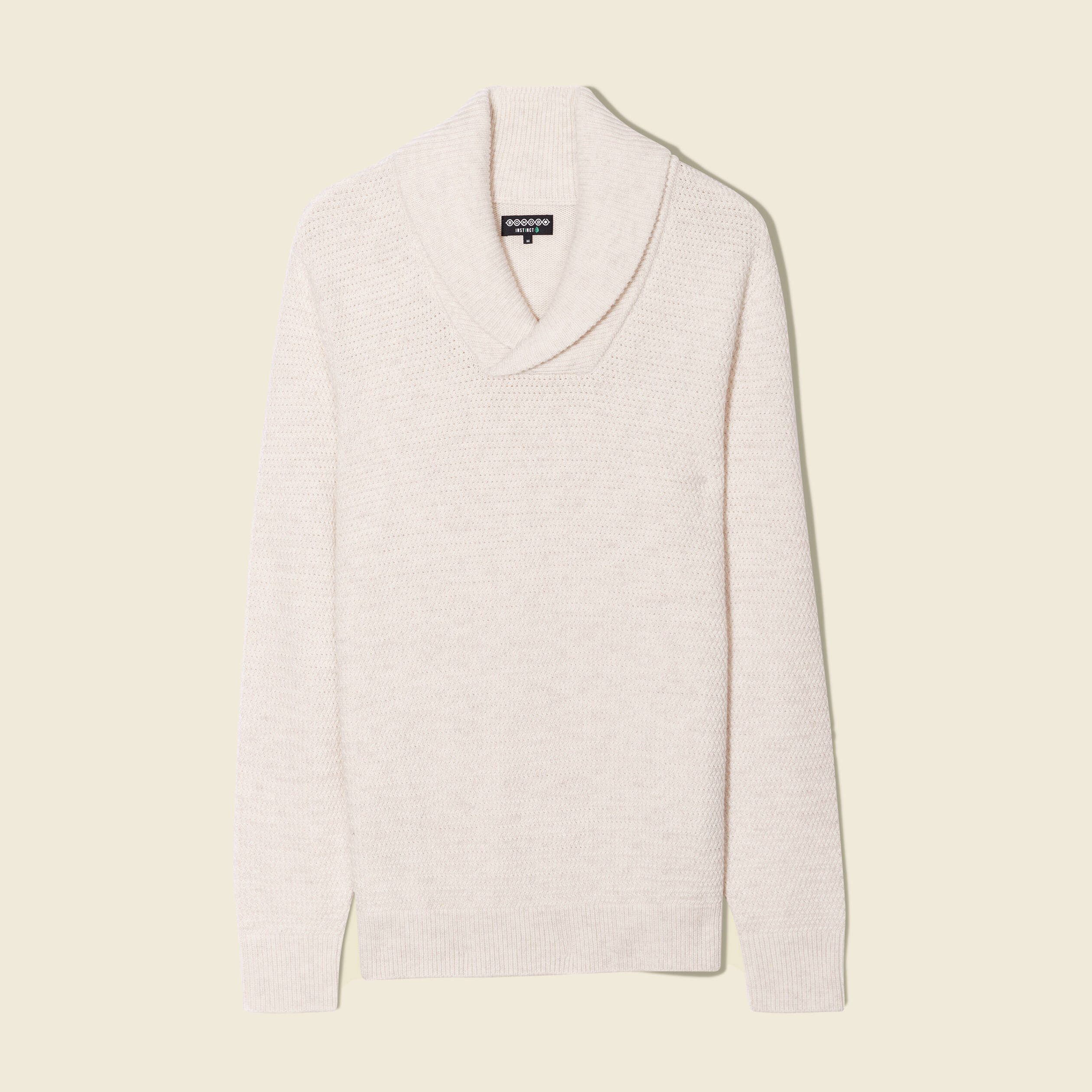 pull eco responsable ecru homme Pull éco-responsable ecru homme